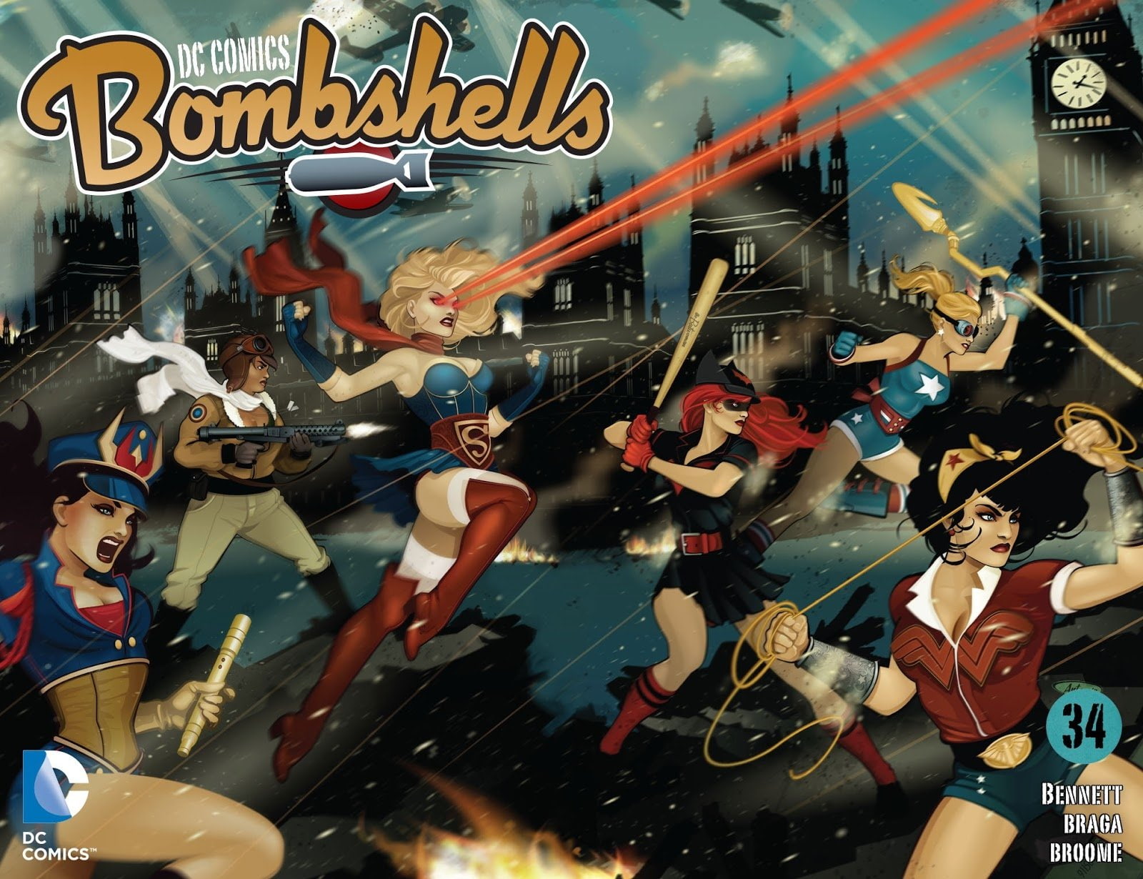 Comics, Bombshells, 720P, HD Wallpaper