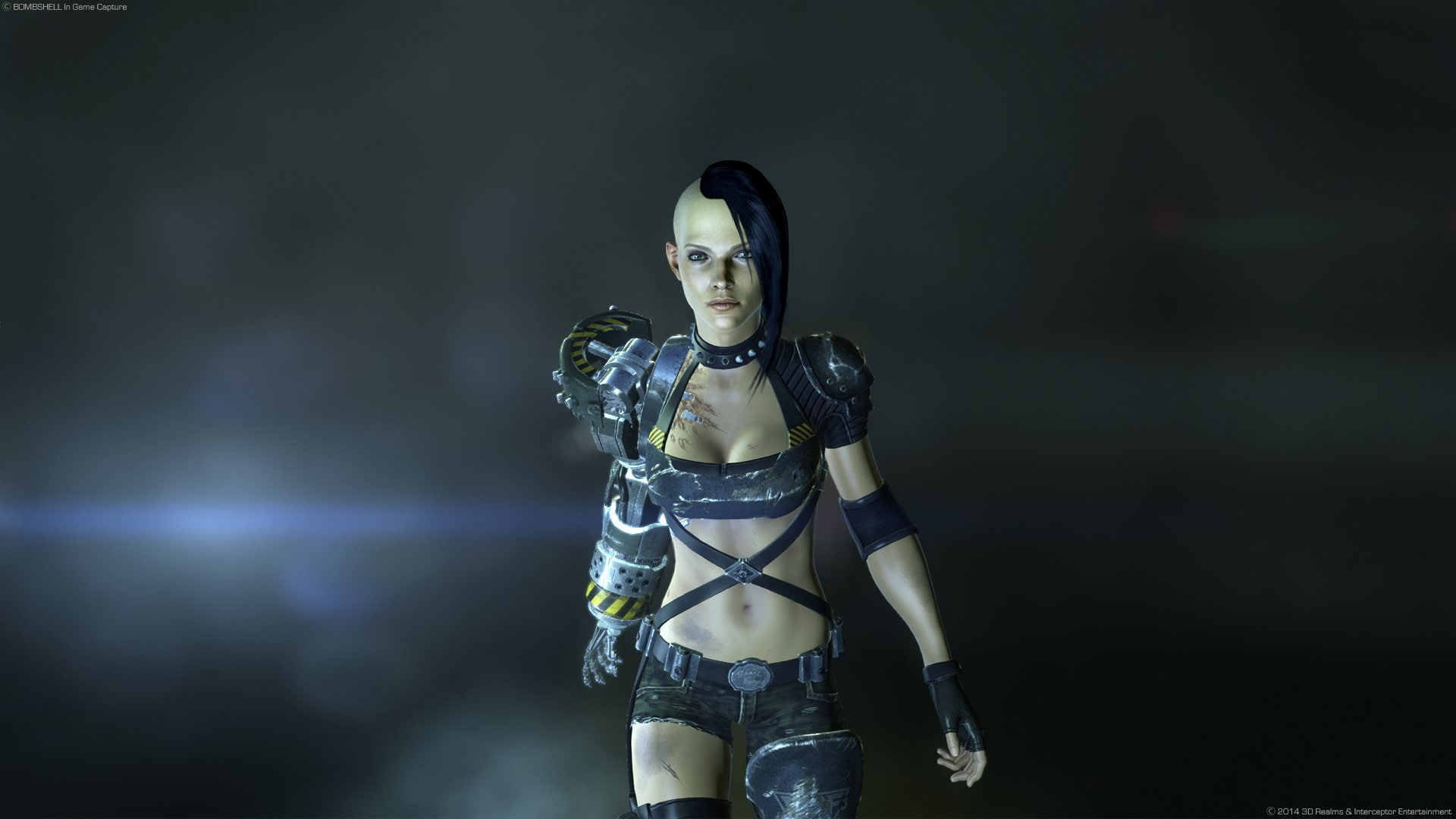 1bshell, duke, 1080P, rpg, action, warrior, fighting, shooter, nukem, bombshell, sci-fi, HD Wallpaper