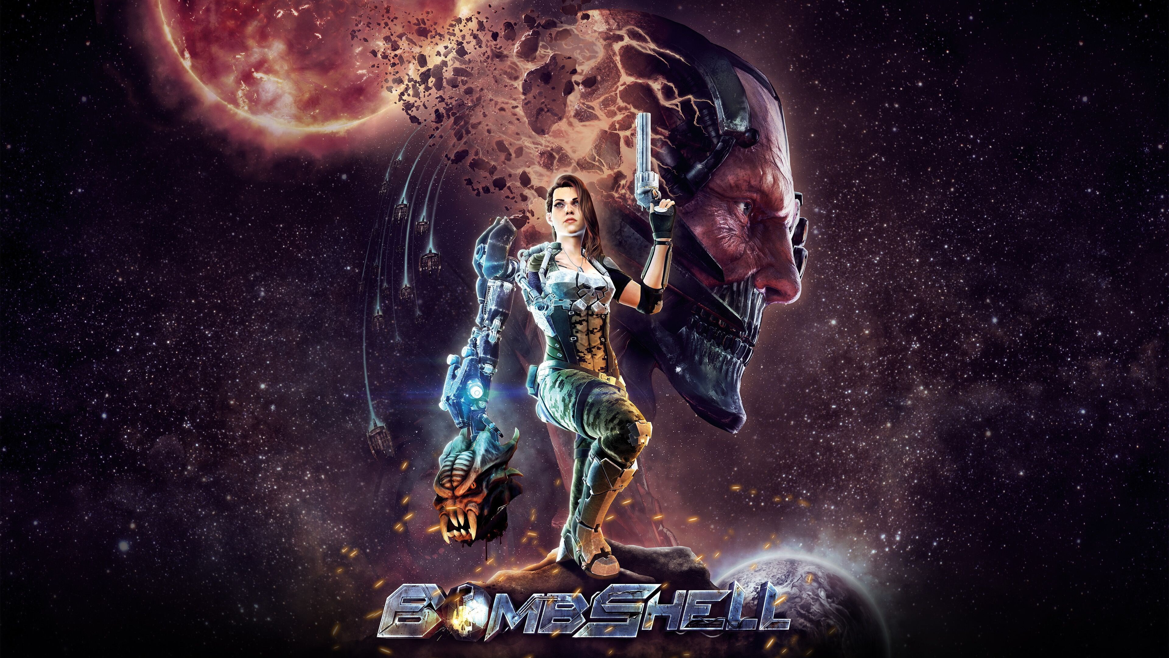 bombshell, 4K, HD Wallpaper