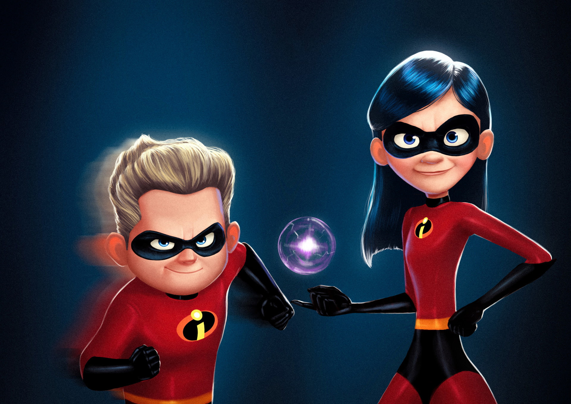 Dash Parr, Movie, Incredibles 2, 1080P, Violet Parr, HD Wallpaper