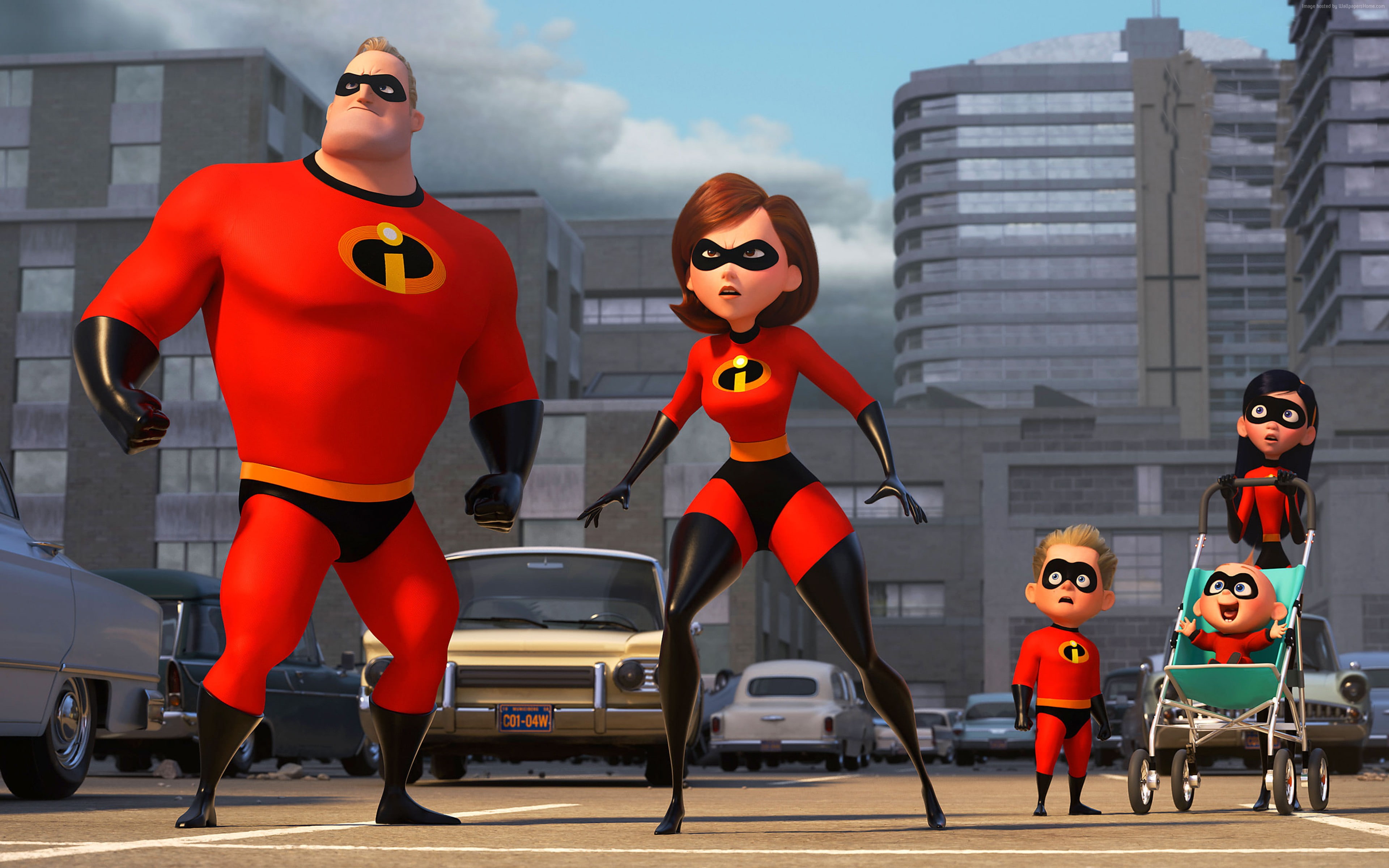 4k, The Incredibles 2, 4K, HD Wallpaper