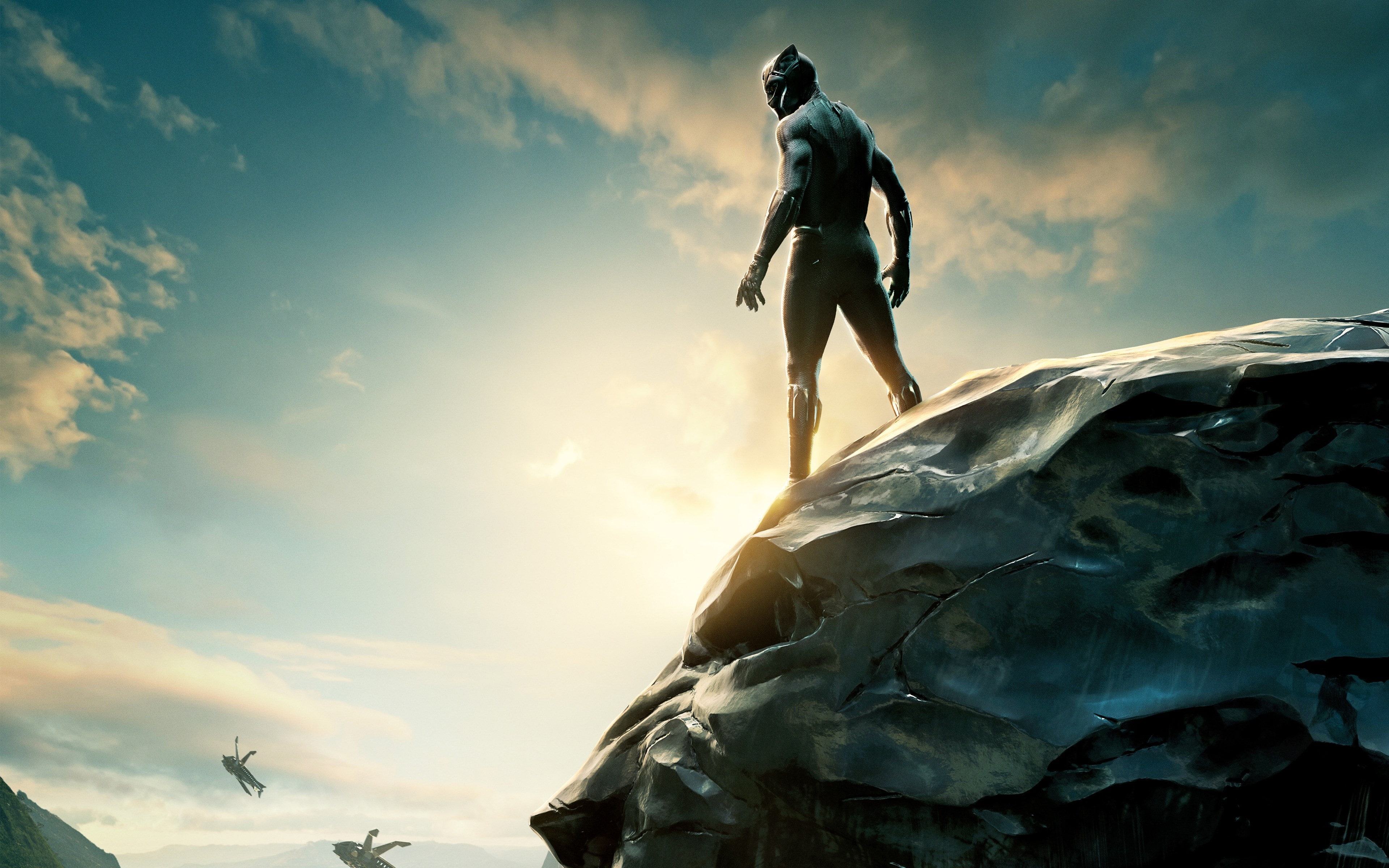 courage, 4K, mountain, motion, black panther 4k hi res, sport, strength, sky, climbing, conquering adversity, activity, adventure, challenge, one person, HD Wallpaper