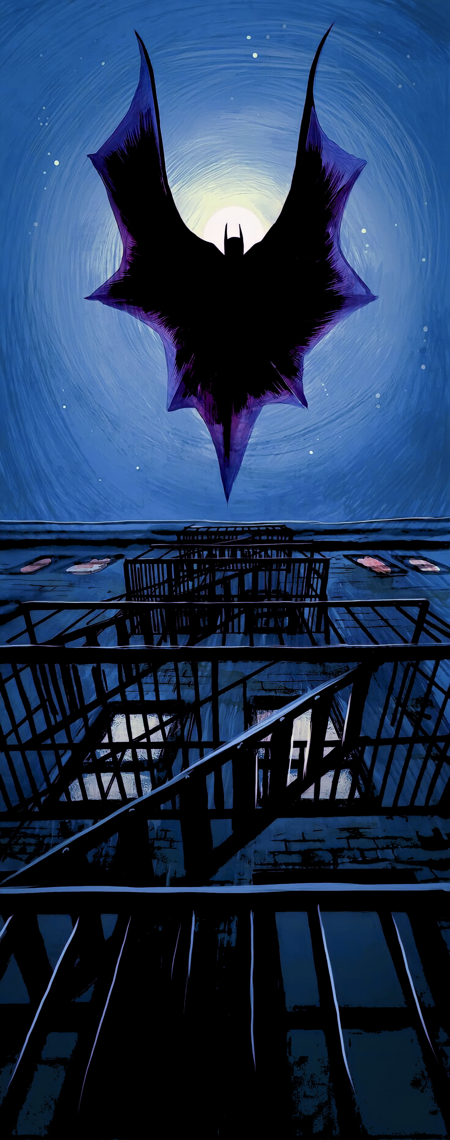 dark, Batman, Mandalorian Yoda, 2K, vertical, Yoda, Star Wars, Phone HD Wallpaper