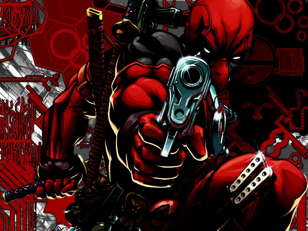 day, indoors, for sale, illustration, male likeness, large group of objects, still life, Deadpool, human representation, backgrounds, no people, representation, HD Wallpaper