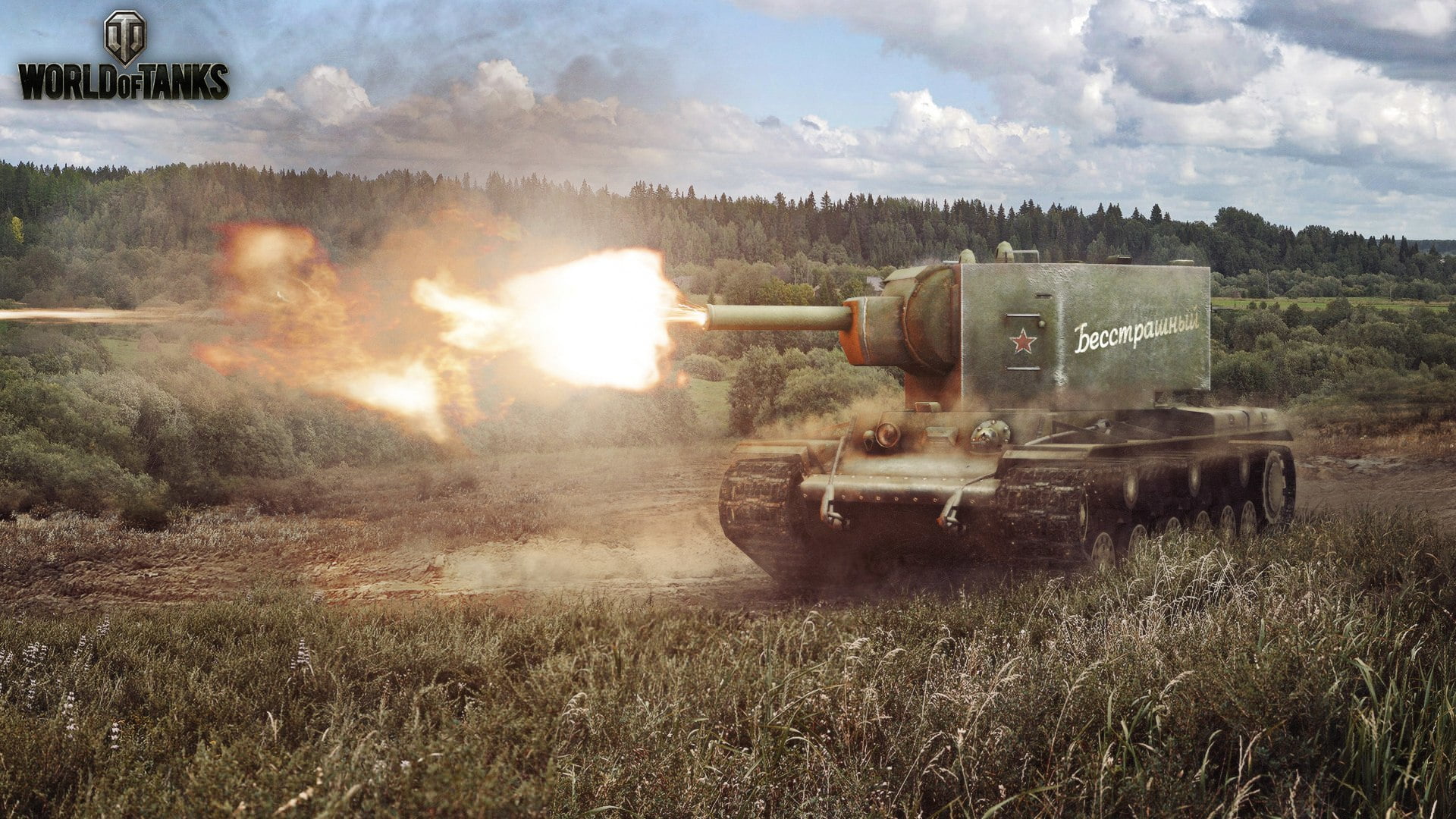 artillery, cloud - sky, outdoors, conflict, weapon, Soviet heavy assault tank, landscape, rural Scene, application, land Vehicle, heavy, old, Shot, world, HD Wallpaper