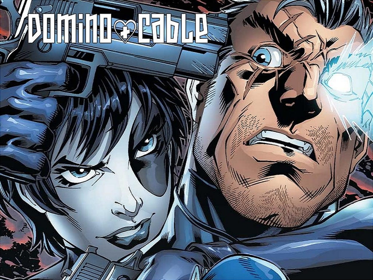 hd, cable, amp, domino, comics, 720P, HD Wallpaper
