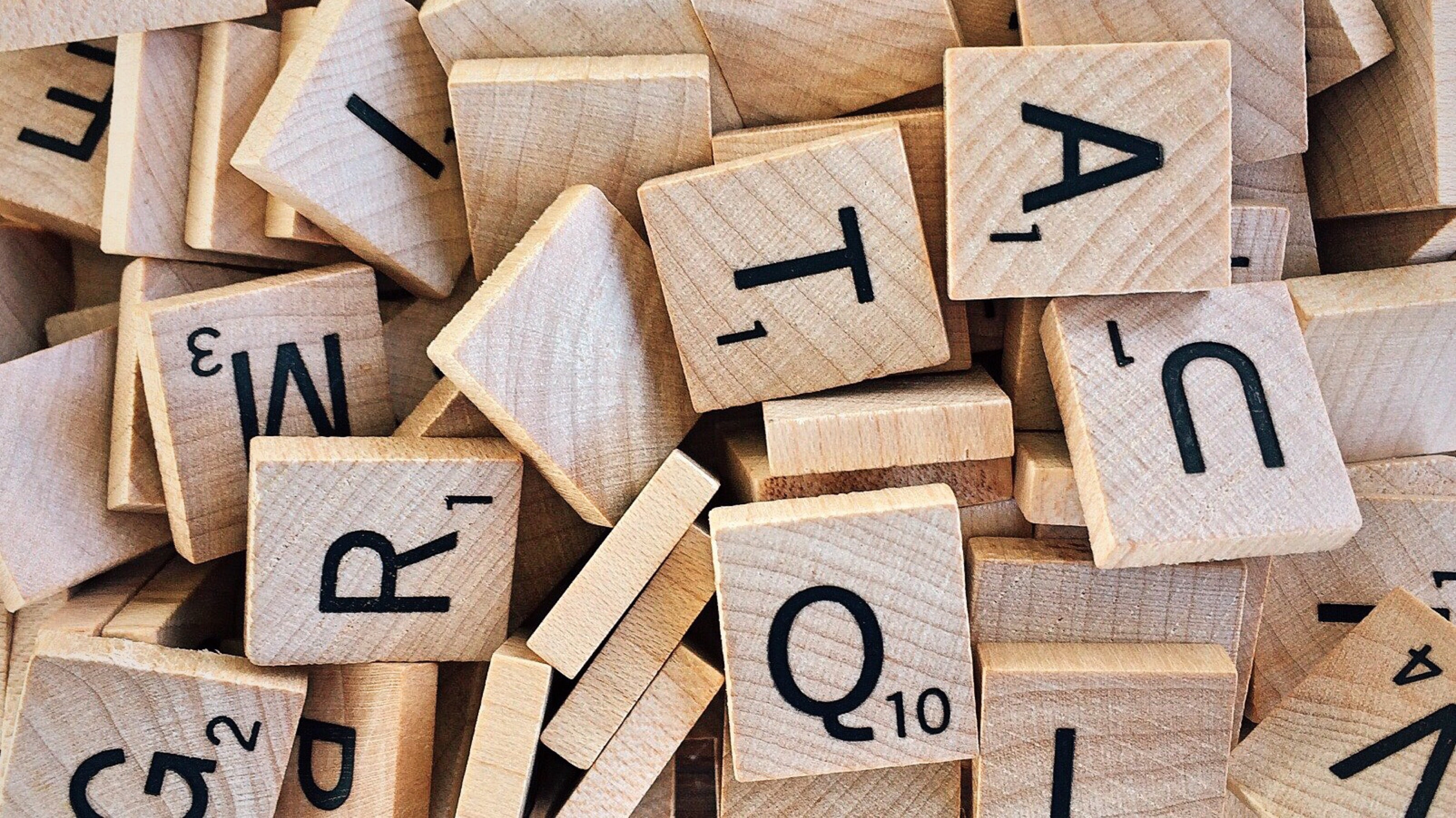 alphabet, indoors, domino, education, wood - material, game, abundance, variation, scrabble, toy, lot, studio shot, no people, strategy, still life, large group of objects, HD Wallpaper