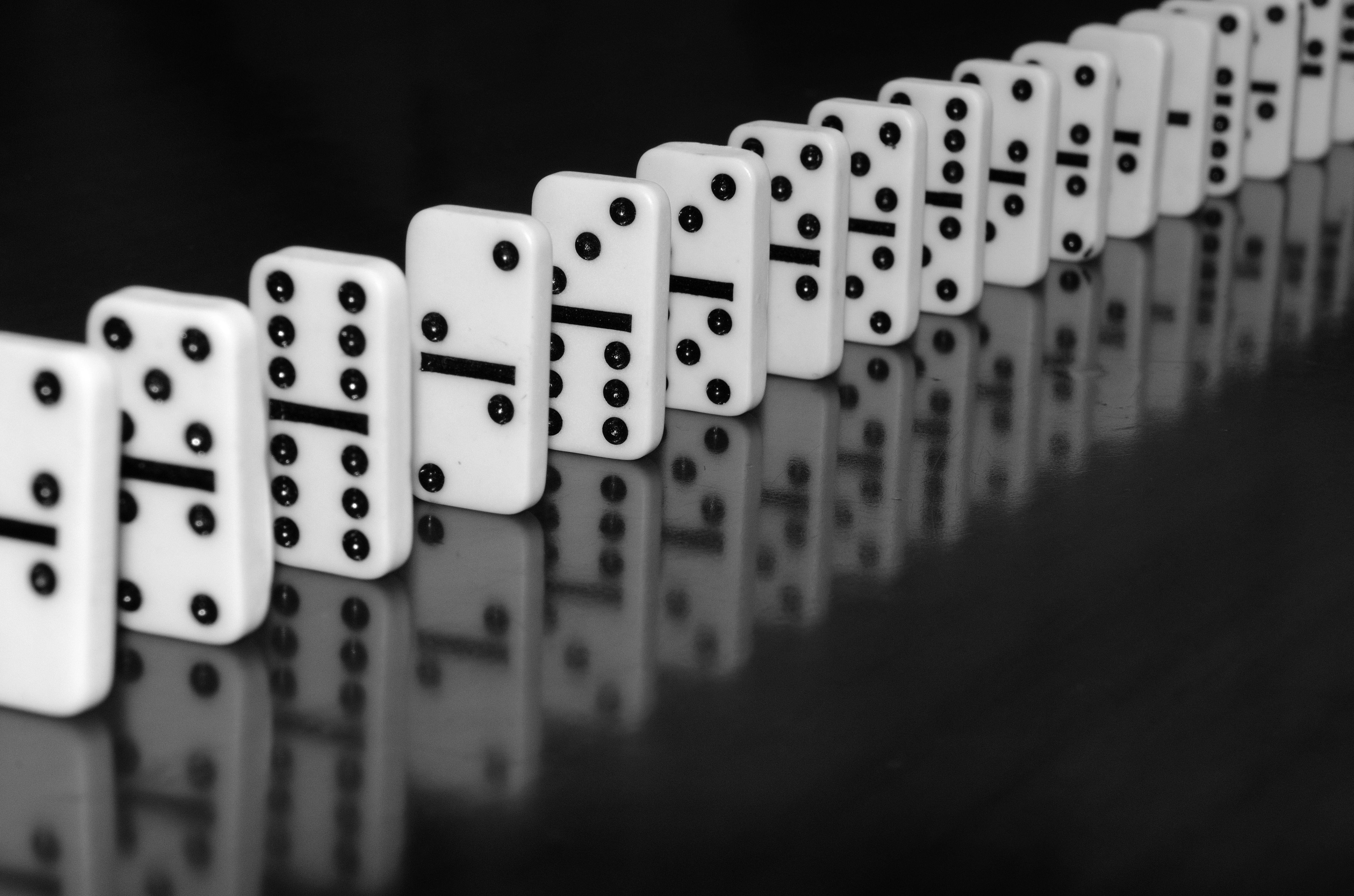 4K, dominos, HD Wallpaper