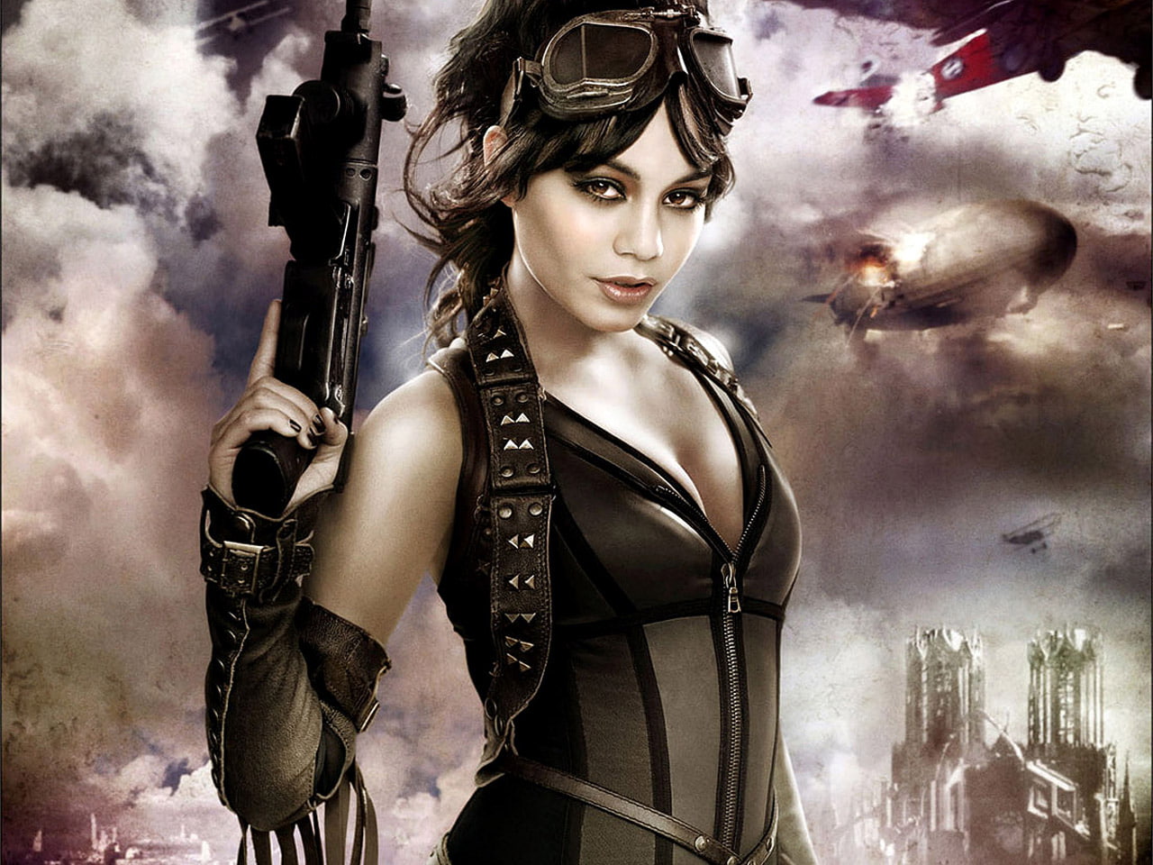 720P, hudgens, sucker, vanessa, punch, 2011, HD Wallpaper