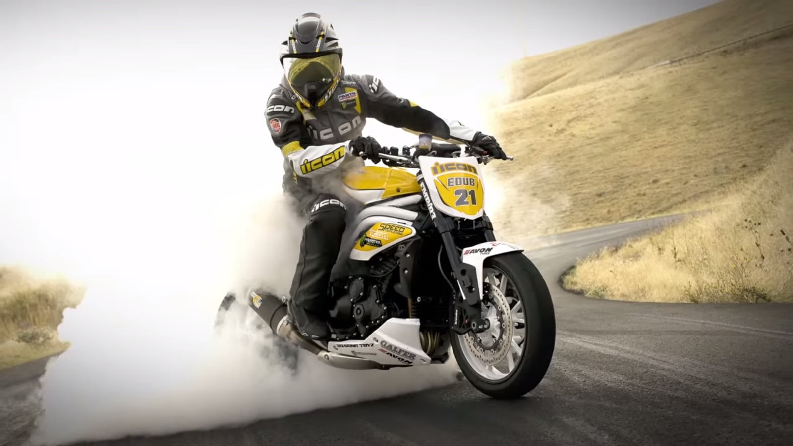 black, bike, sport, leisure activity, 720P, transportation, road, full length, riding, skill, biker, outdoors, speed, one person, crash helmet, motion, HD Wallpaper