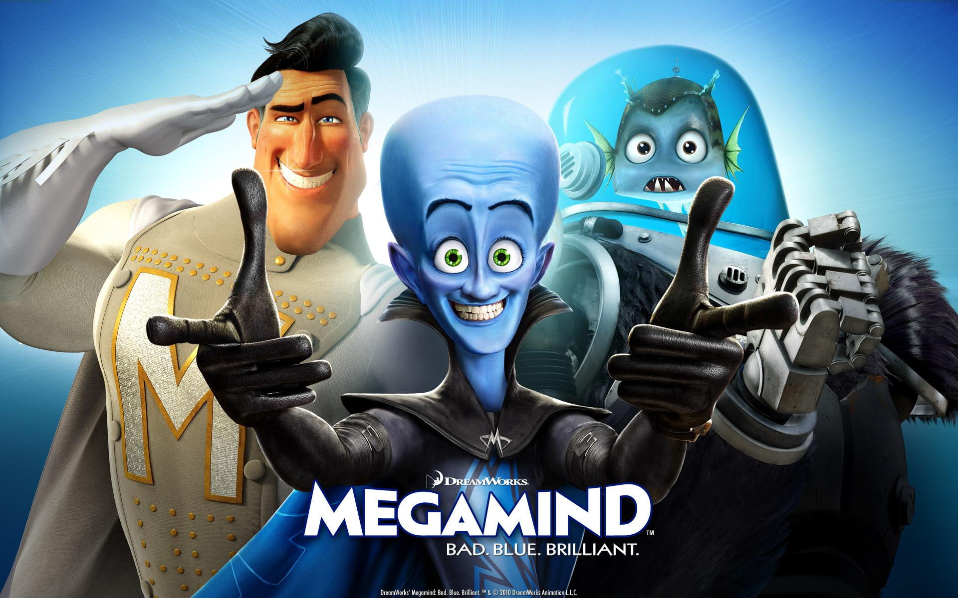 movie, 2010, 1080P, megamind, movies, HD Wallpaper