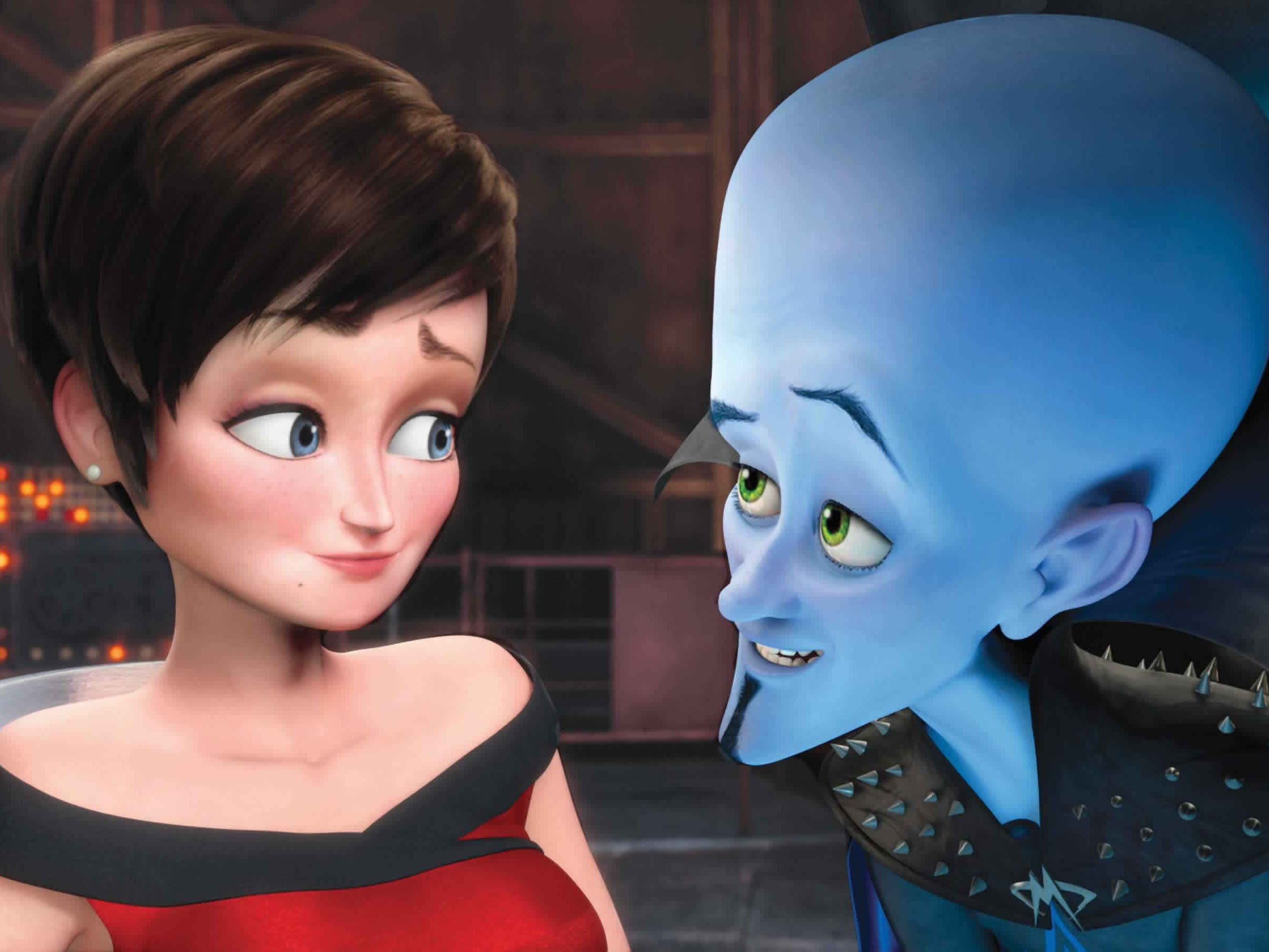 animation, comedy, action, superhero, alien, sci-fi, 1080P, megamind, family, HD Wallpaper
