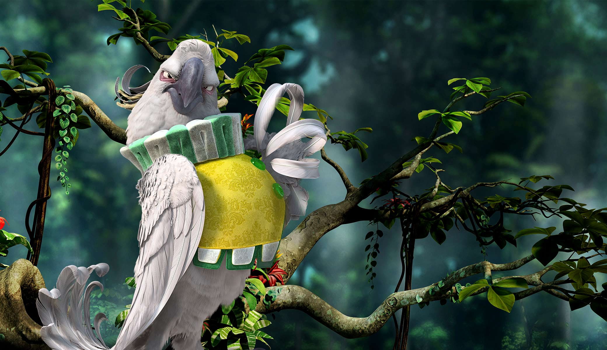 1080P, blue, rio 2, movie, birds, cartoon, HD Wallpaper