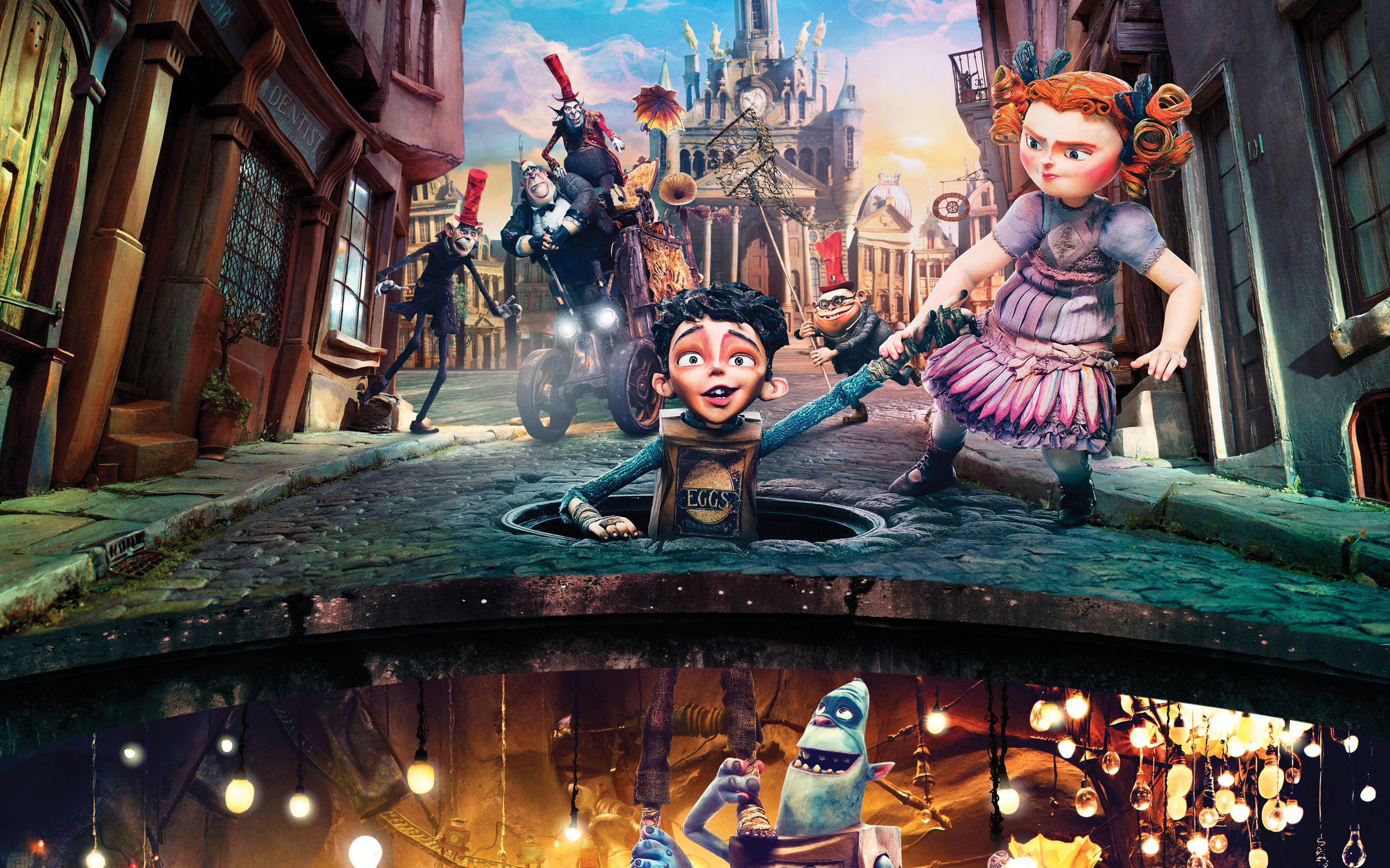 2K, 2014, d, movie, boxtrolls, character, HD Wallpaper