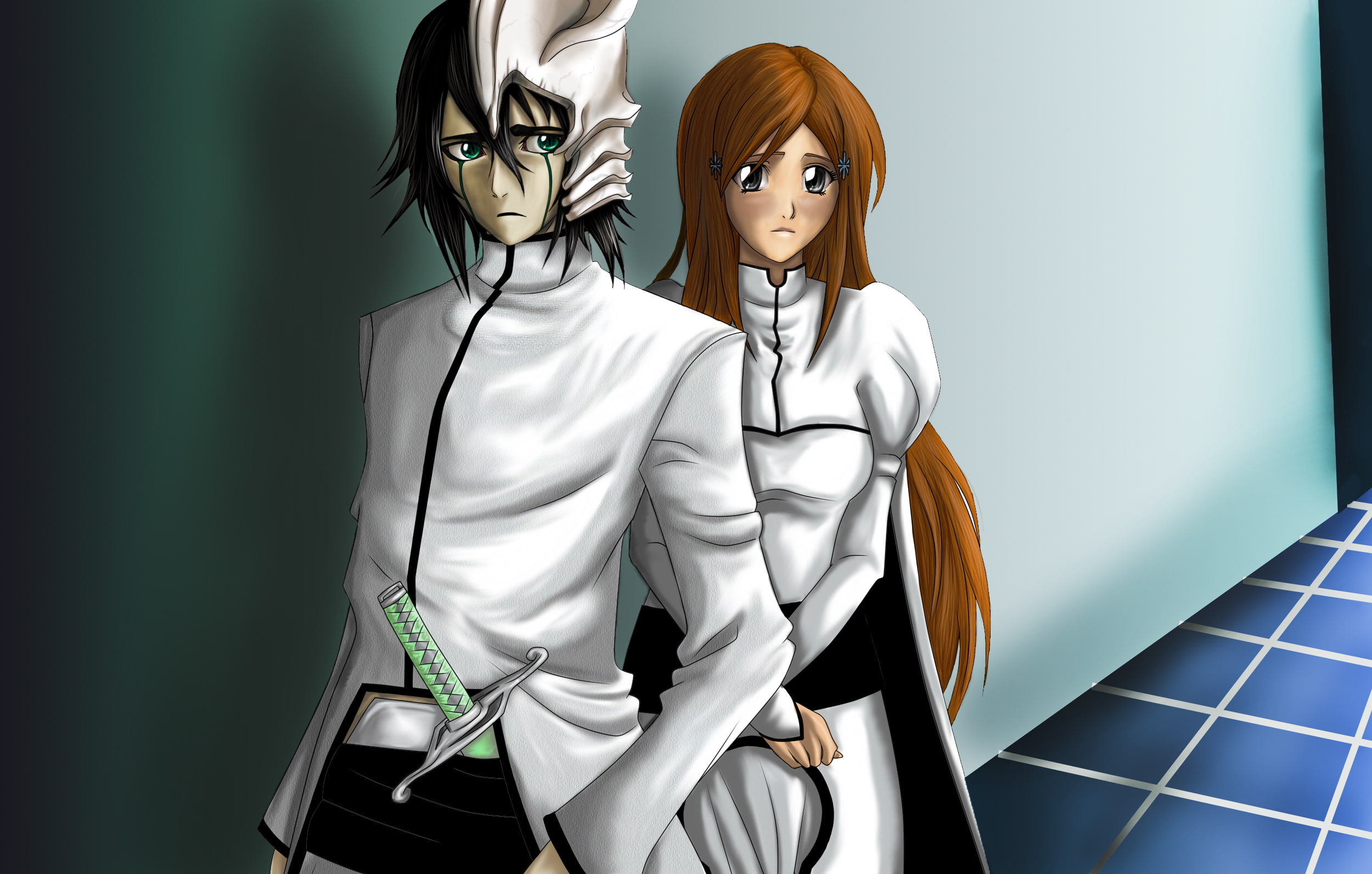 1080P, girl, orihime, gaby, inoue, lemonade, HD Wallpaper
