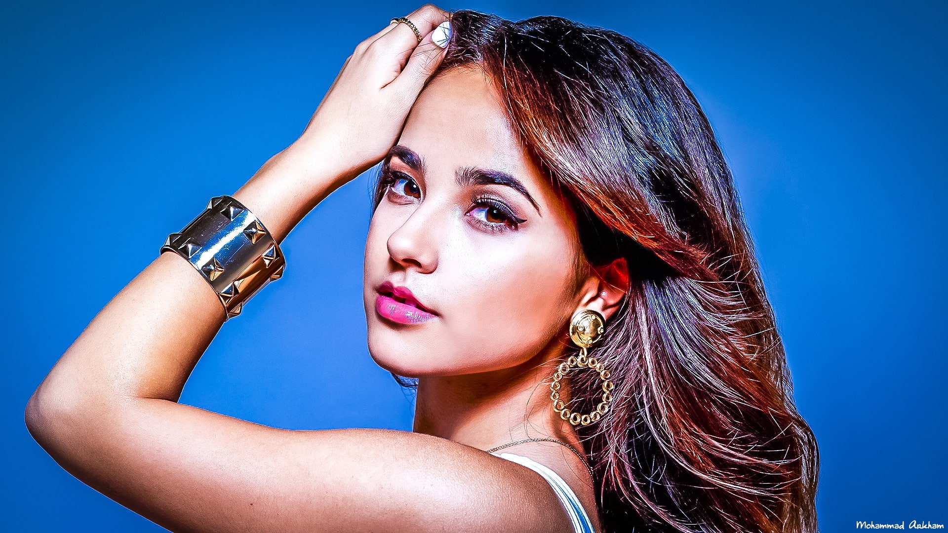 portrait, 1080P, women, Becky G, HD Wallpaper