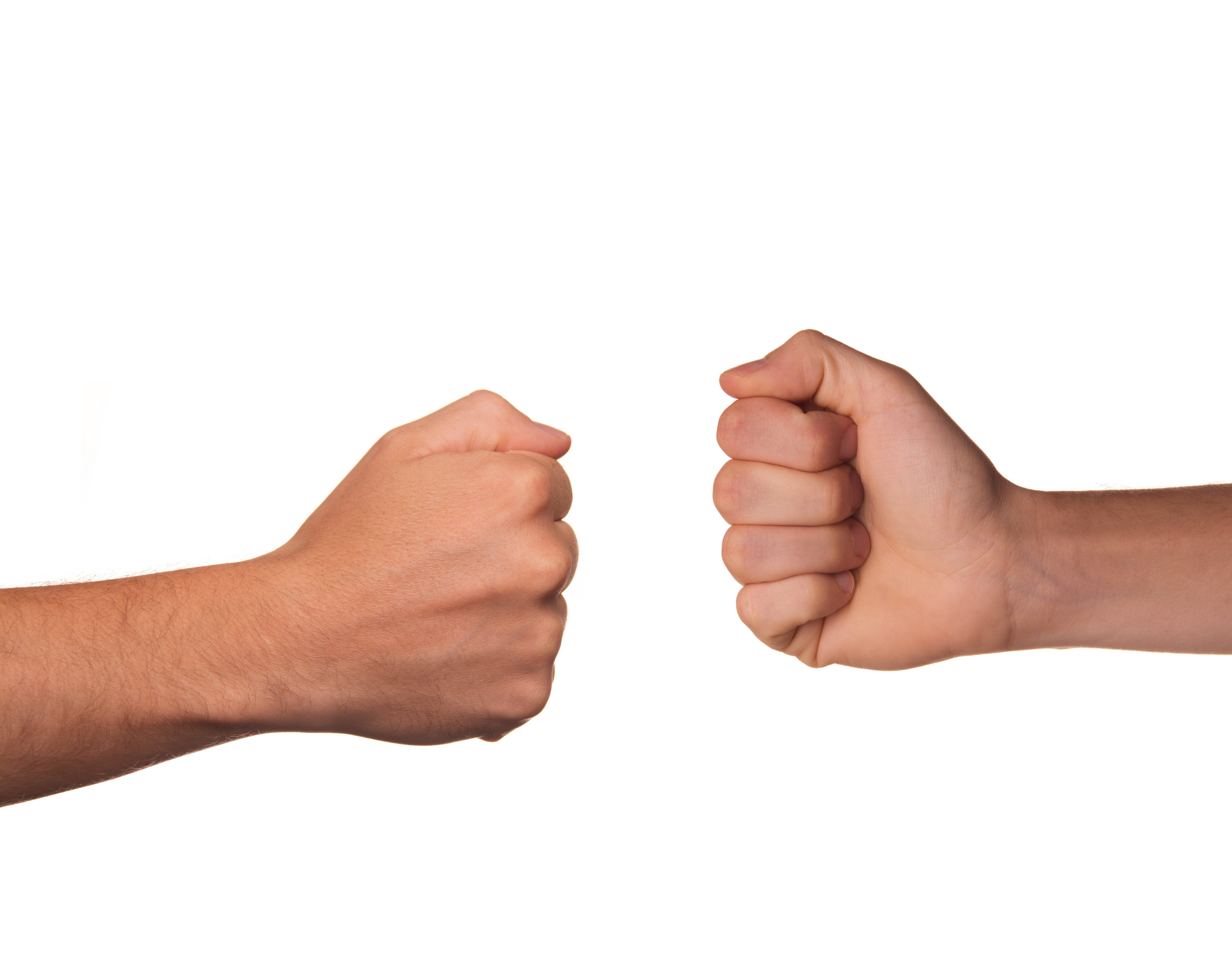 fight, two people, finger, paper, hit, human arm, people, human limb, human finger, white background, body part, hand, studio shot, thumb, togetherness, HD Wallpaper