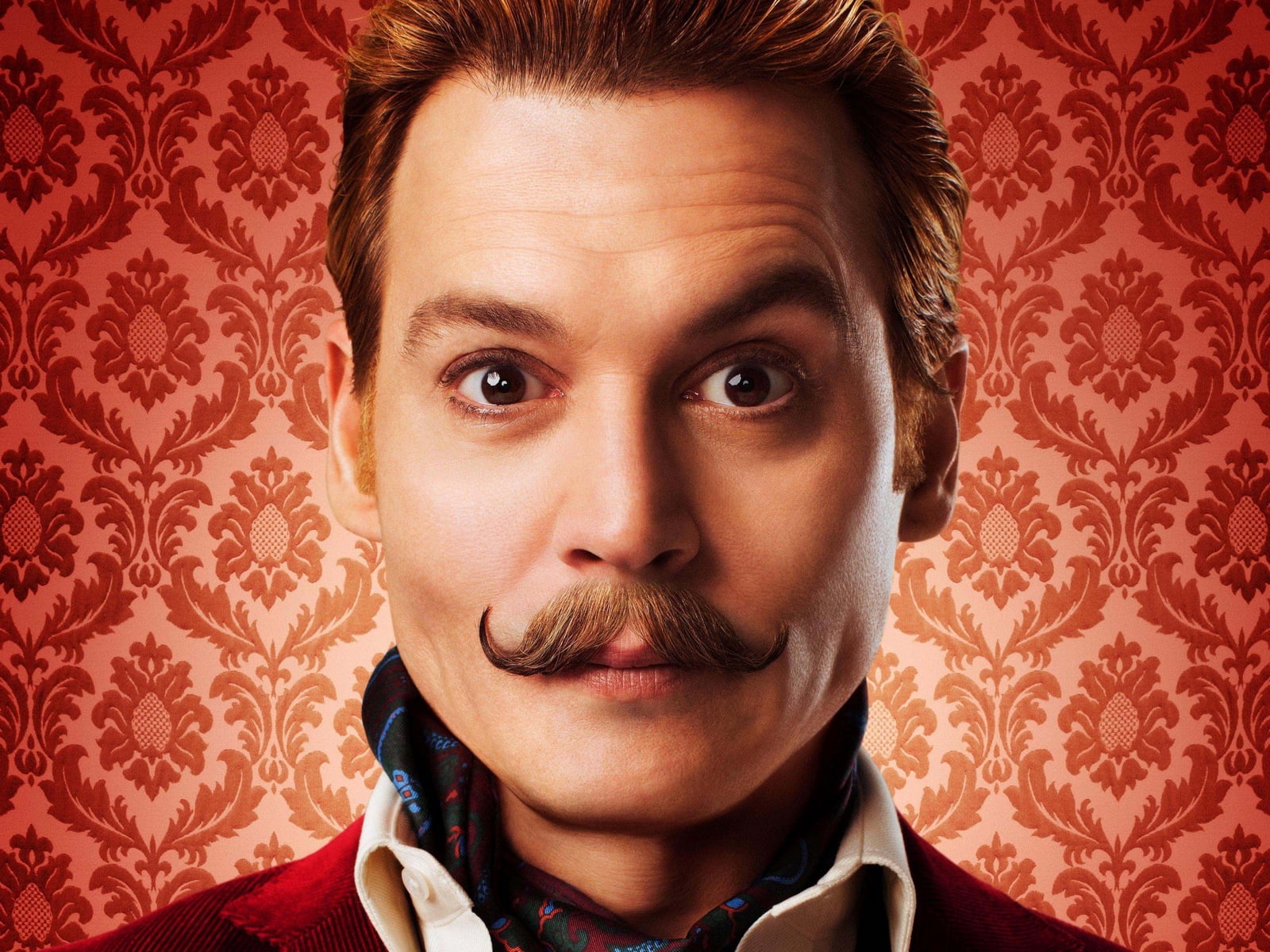 beauty, portrait, young men, headshot, indoors, lifestyles, pattern, one Person, men, people, brown Hair, mortdecai, olivia munn, johnny depp, HD Wallpaper