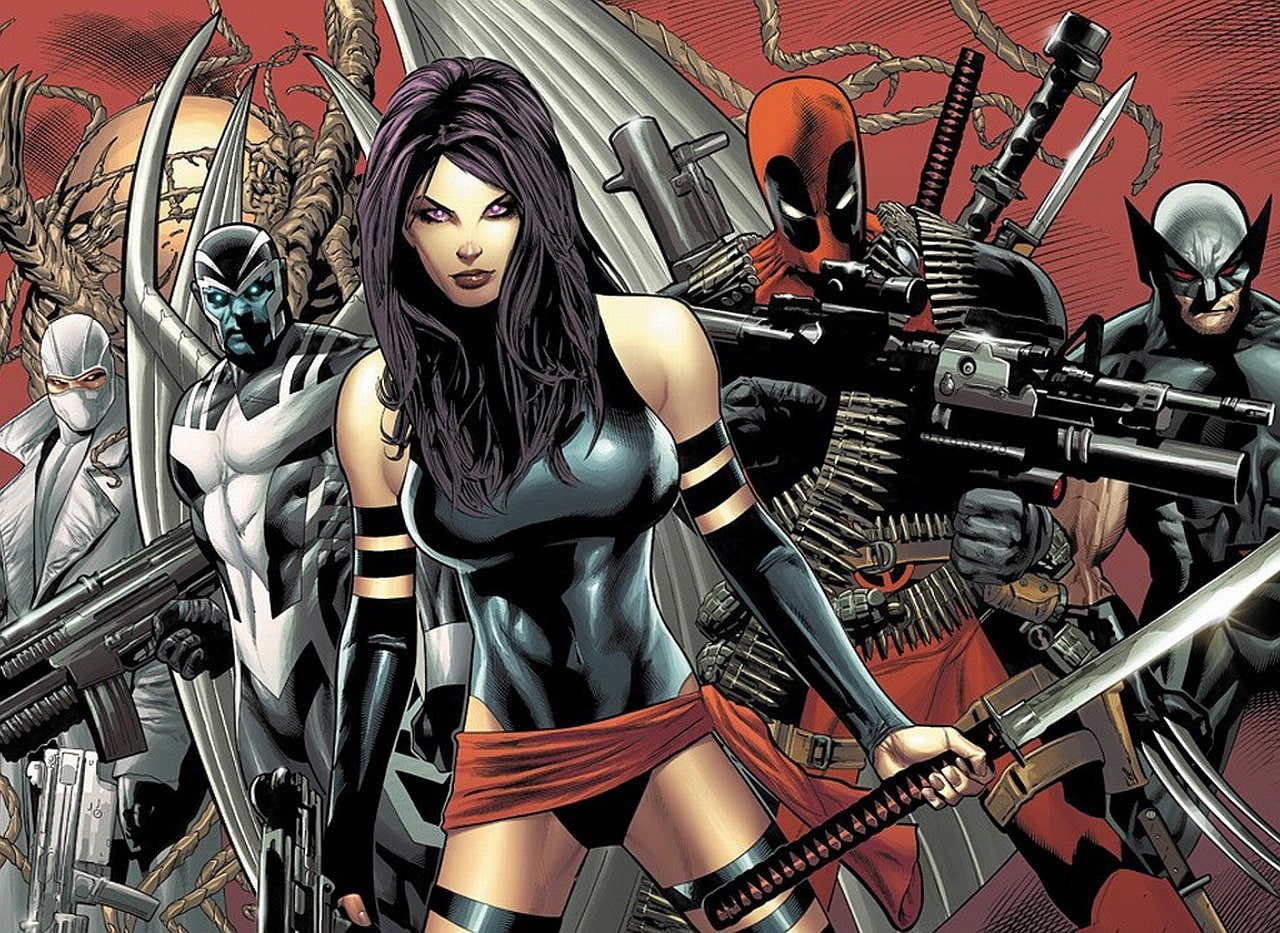 Comics, 720P, Psylocke, X-Force, HD Wallpaper