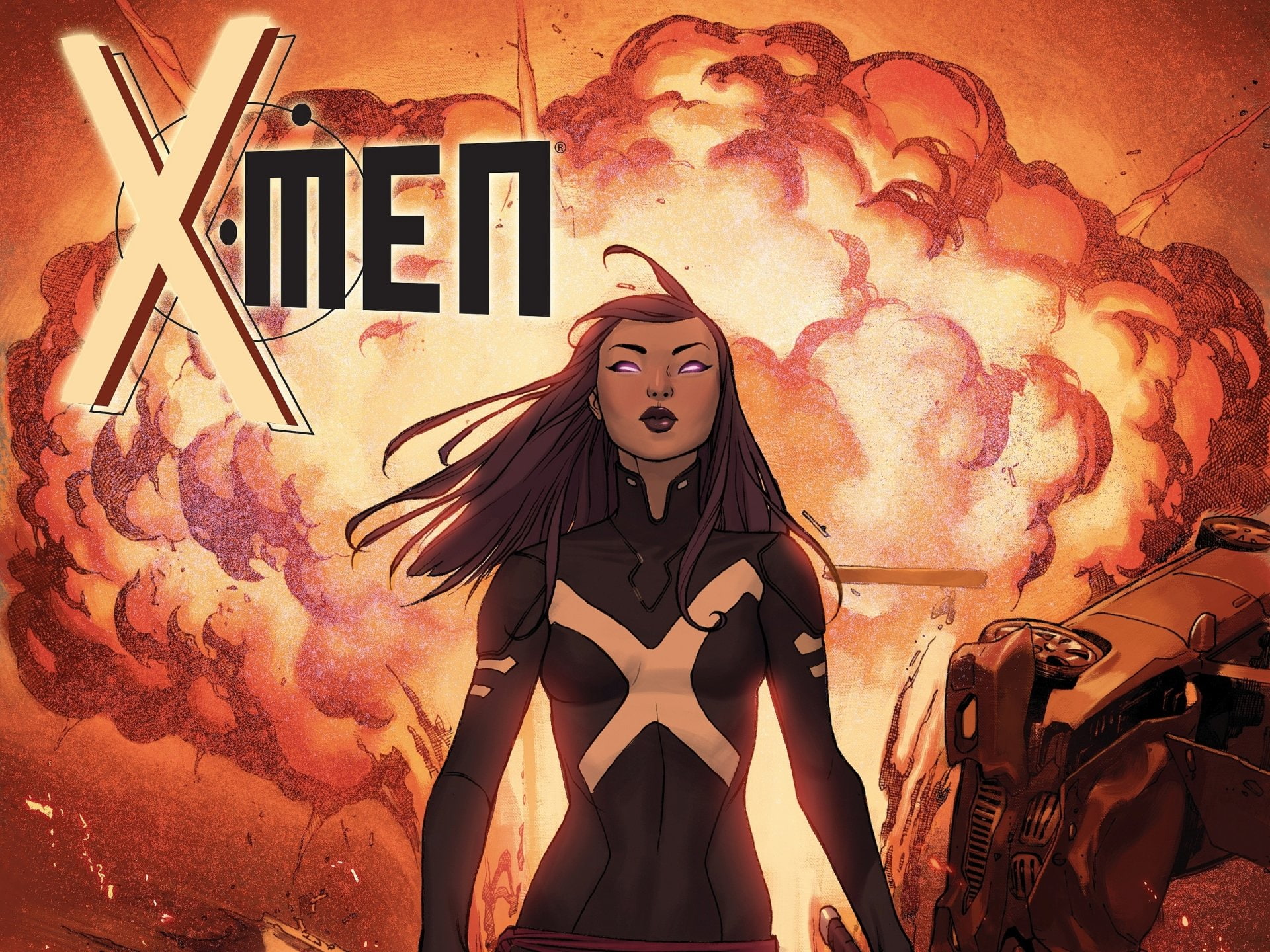 1080P, Comics, Psylocke, HD Wallpaper