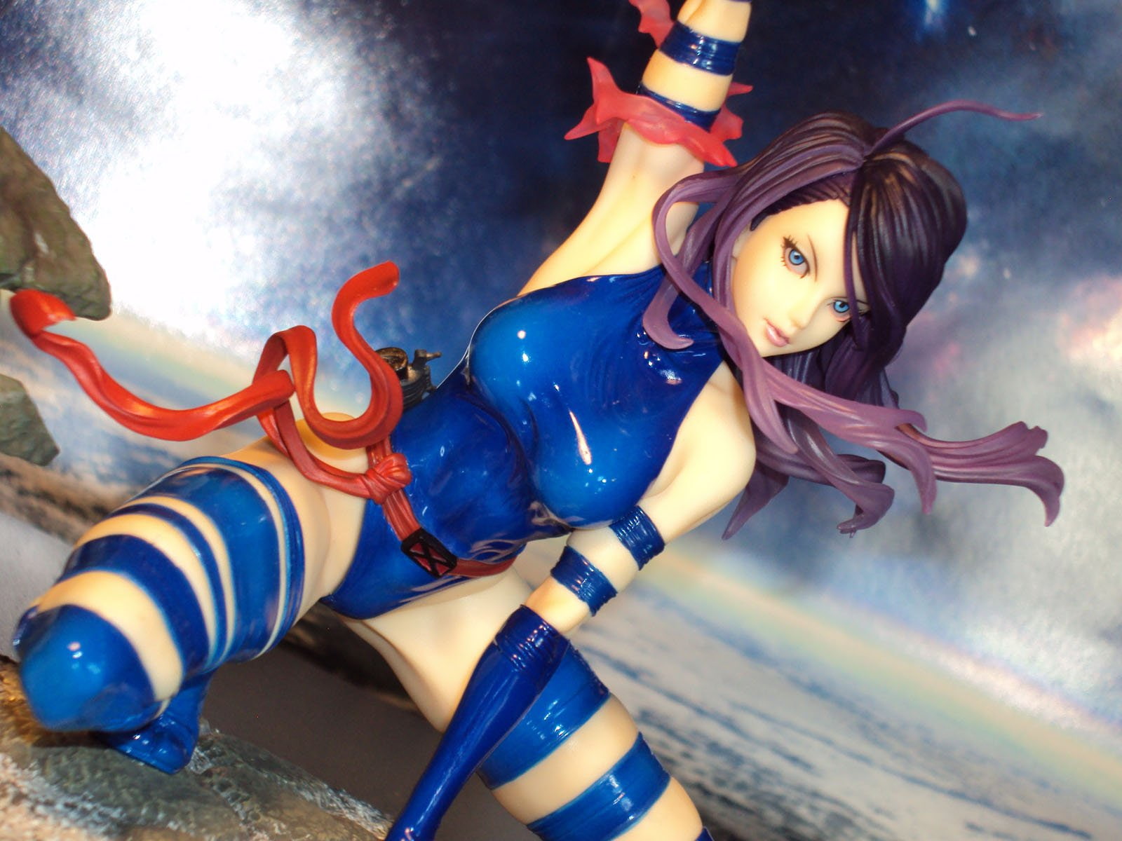 babe, x-men, sexy, warrior, xmen, fantasy, 720P, marvel, psylocke, HD Wallpaper