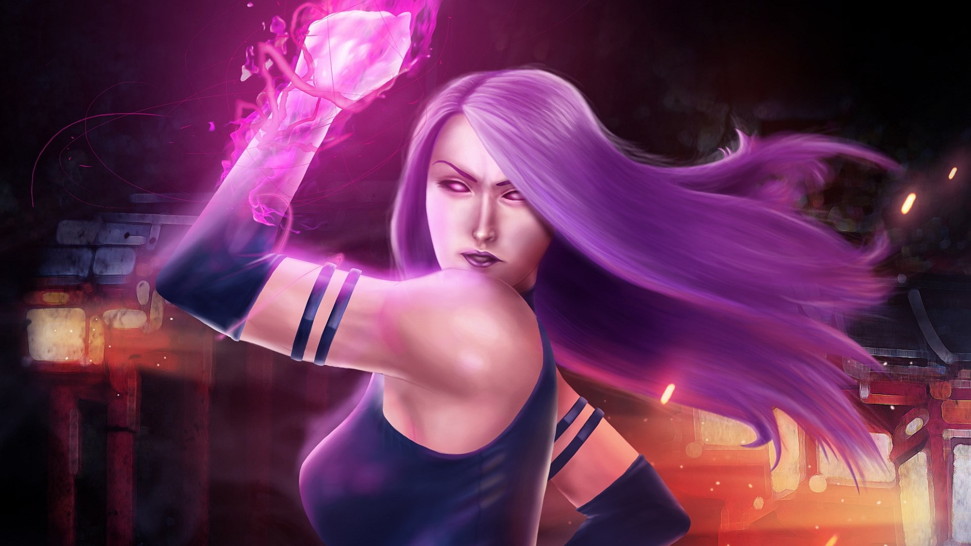 1080P, psylocke, HD Wallpaper