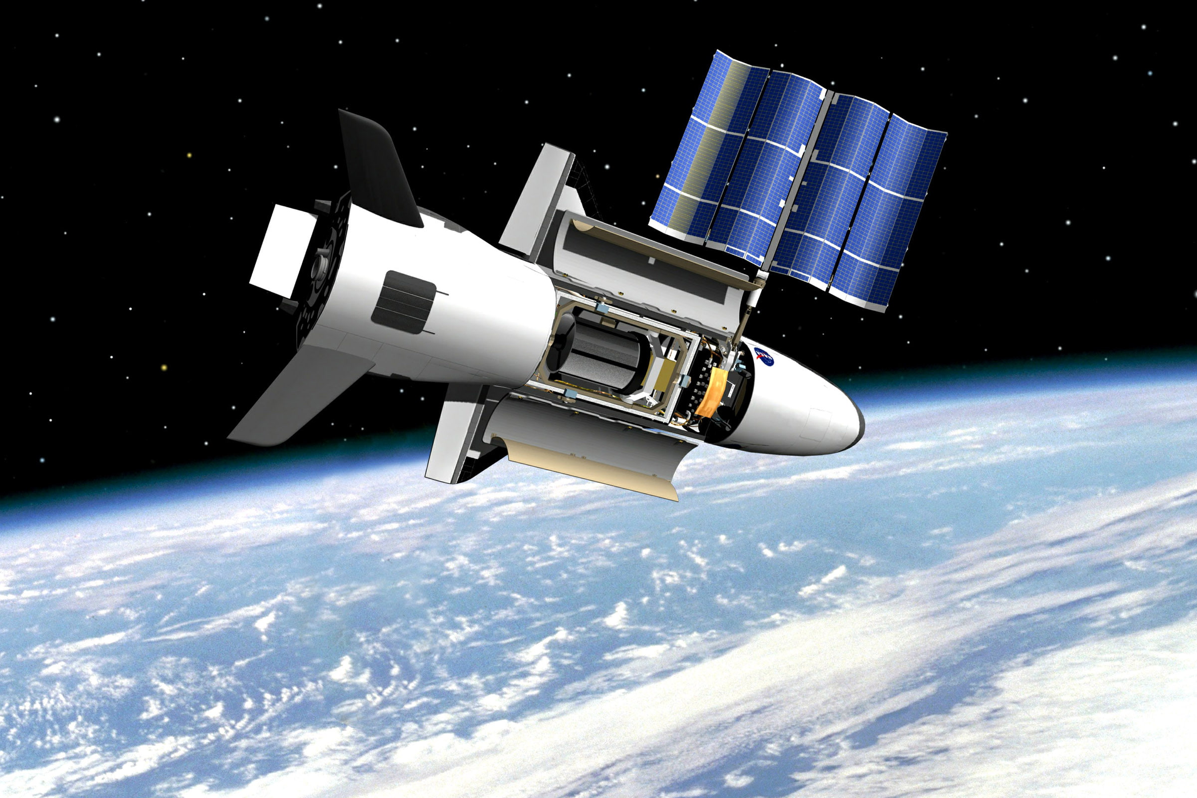 x, b, plane, s, air, u, force, 1080P, space, orbit, HD Wallpaper