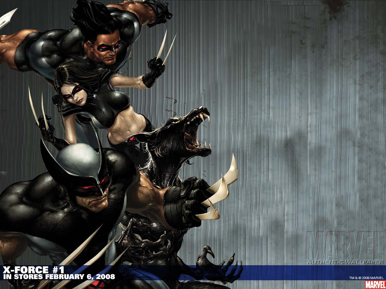 Comics, 720P, X-23, Wolverine, marvel, illustration, X-Force, HD Wallpaper