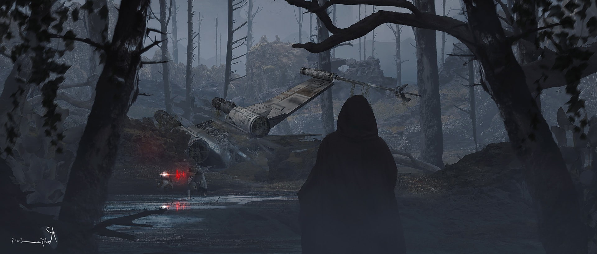 Star Wars, BB 8, 1080P, X wing, Star Wars: Episode VII - The Force Awakens, HD Wallpaper