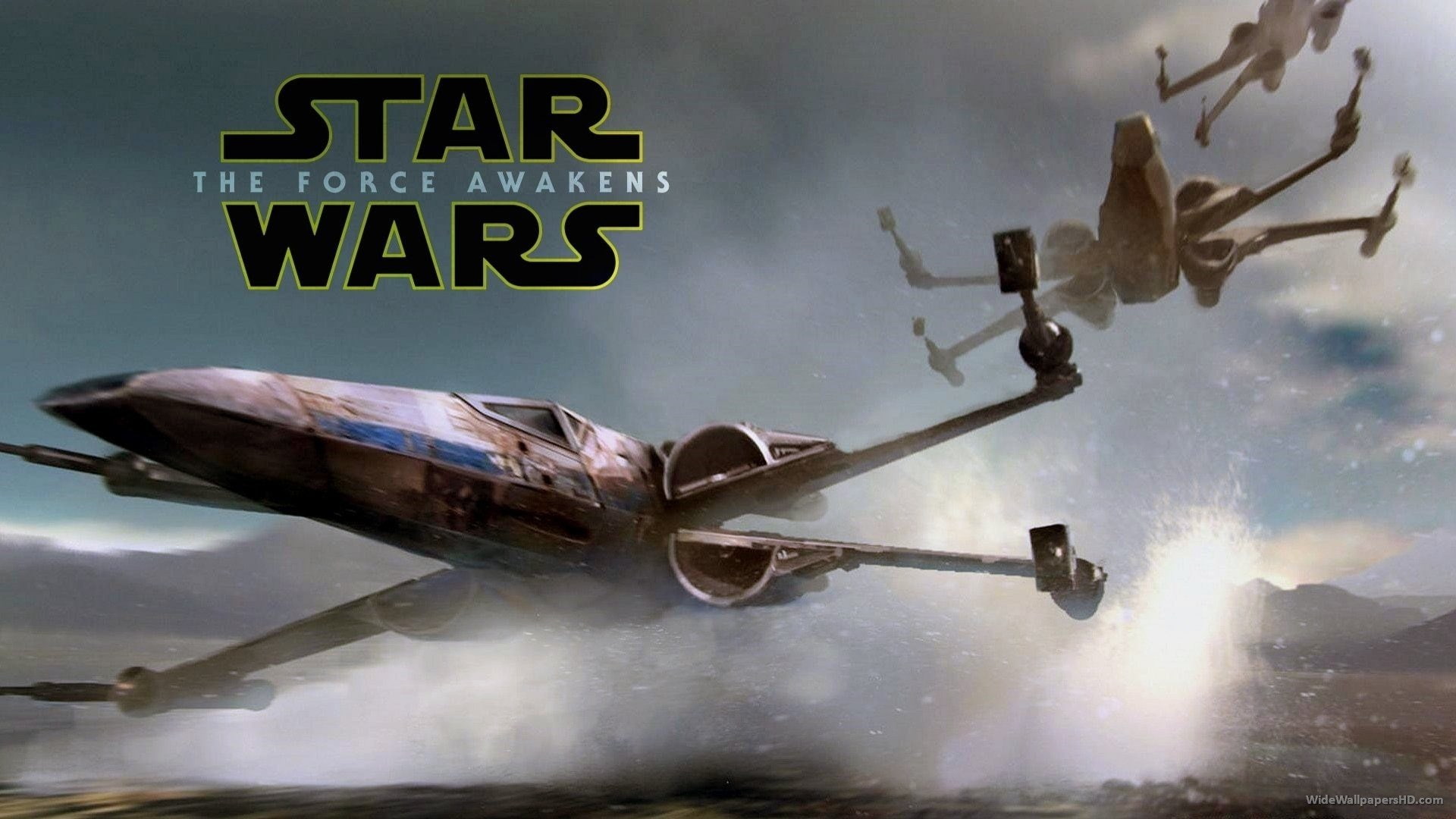 X-Wing, Star Wars Episode VII: The Force Awakens, Star Wars, 1080P, HD Wallpaper
