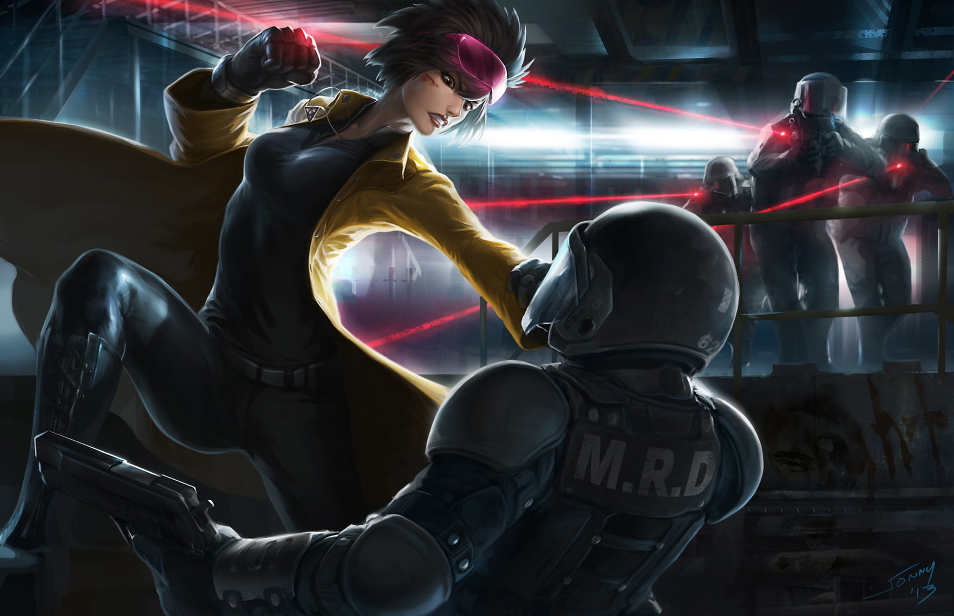 girl, 1080P, Jubilation Lee, Marvel Comics, mutant, X-Men, art, glasses, special forces, ubilee, HD Wallpaper