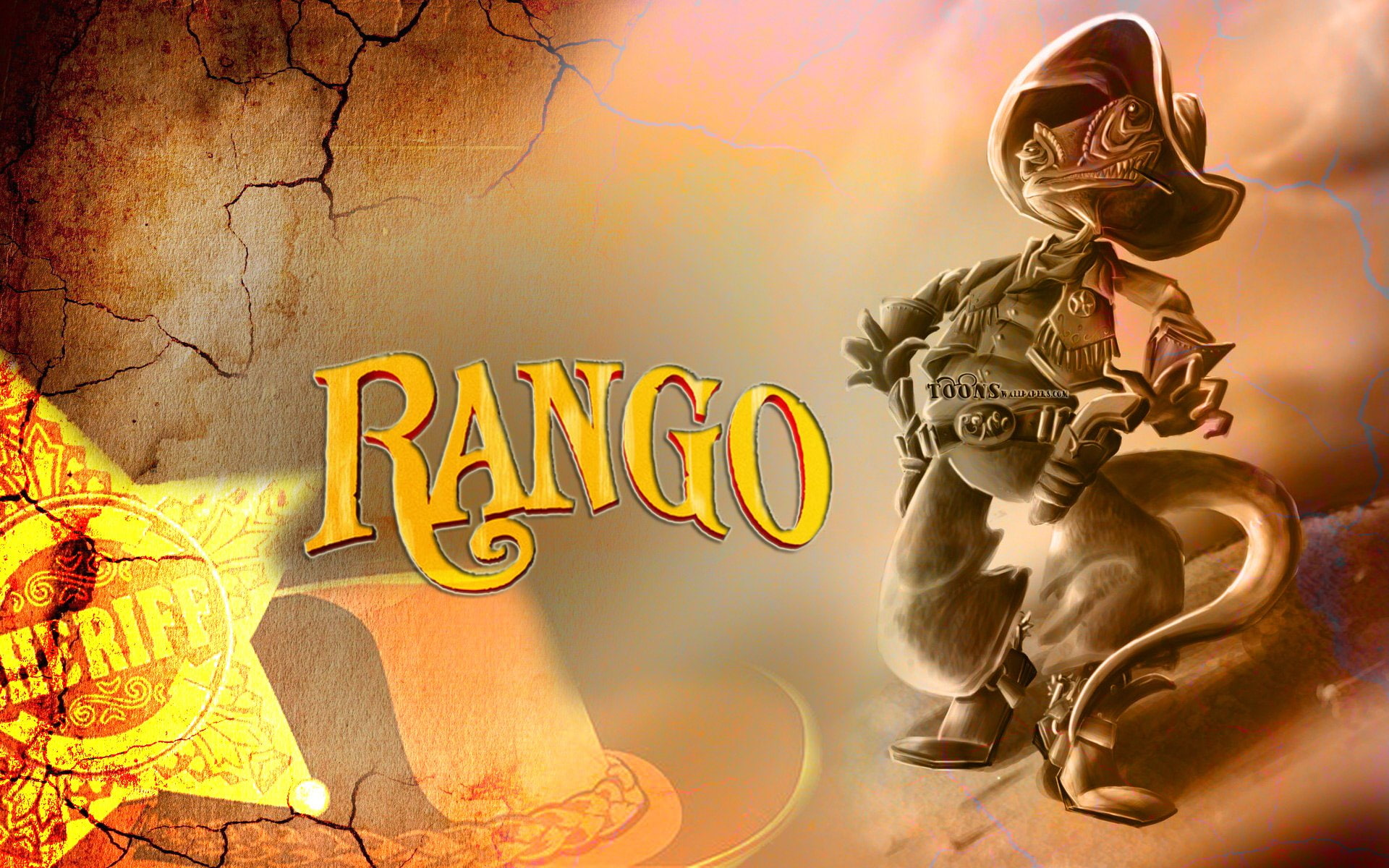 Johnny Depp, Movie, 1080P, Rango, HD Wallpaper
