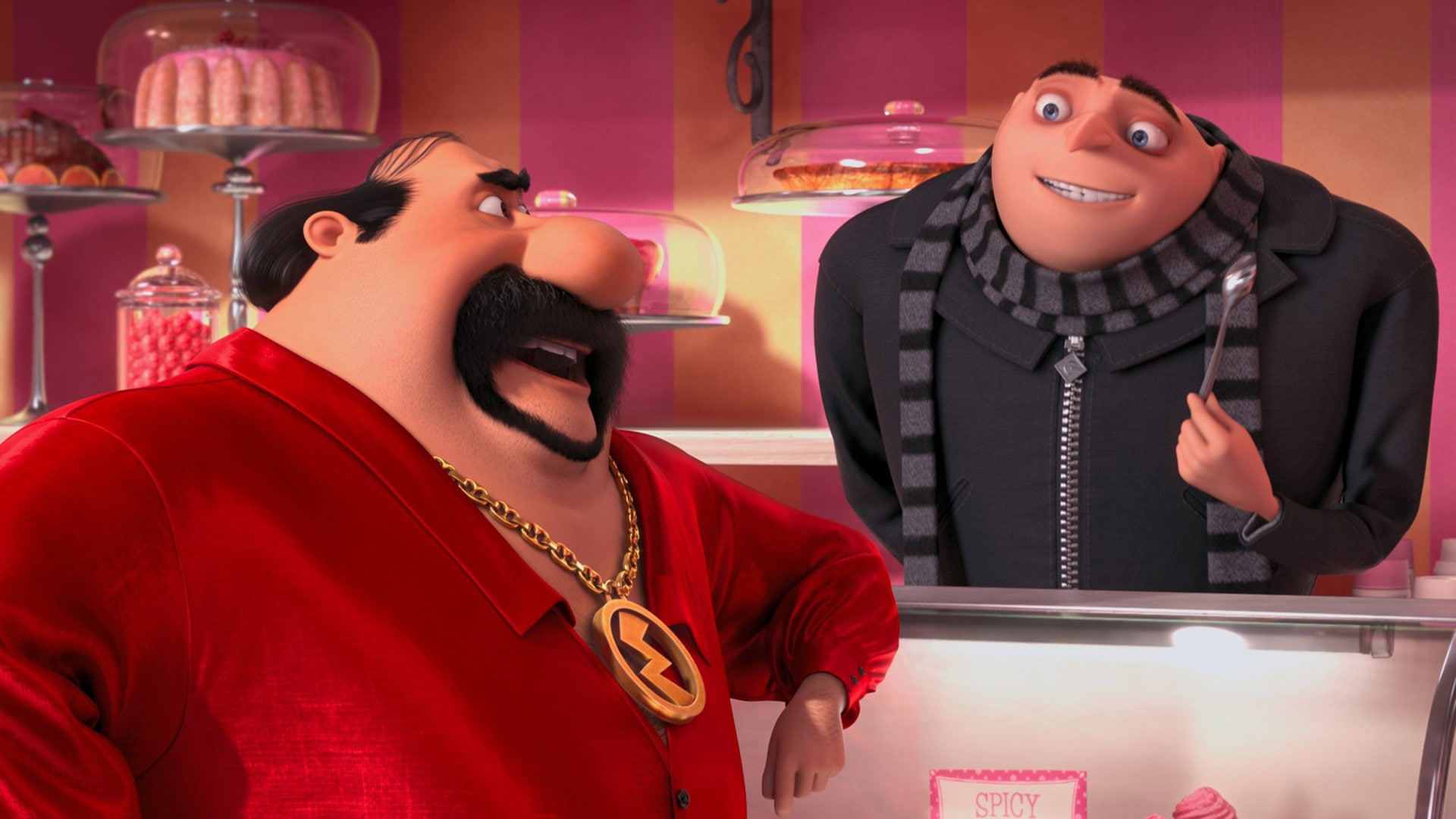 1080P, Despicable Me 2, Eduardo/ El Macho, Despicable Me, Gru (Despicable Me), HD Wallpaper