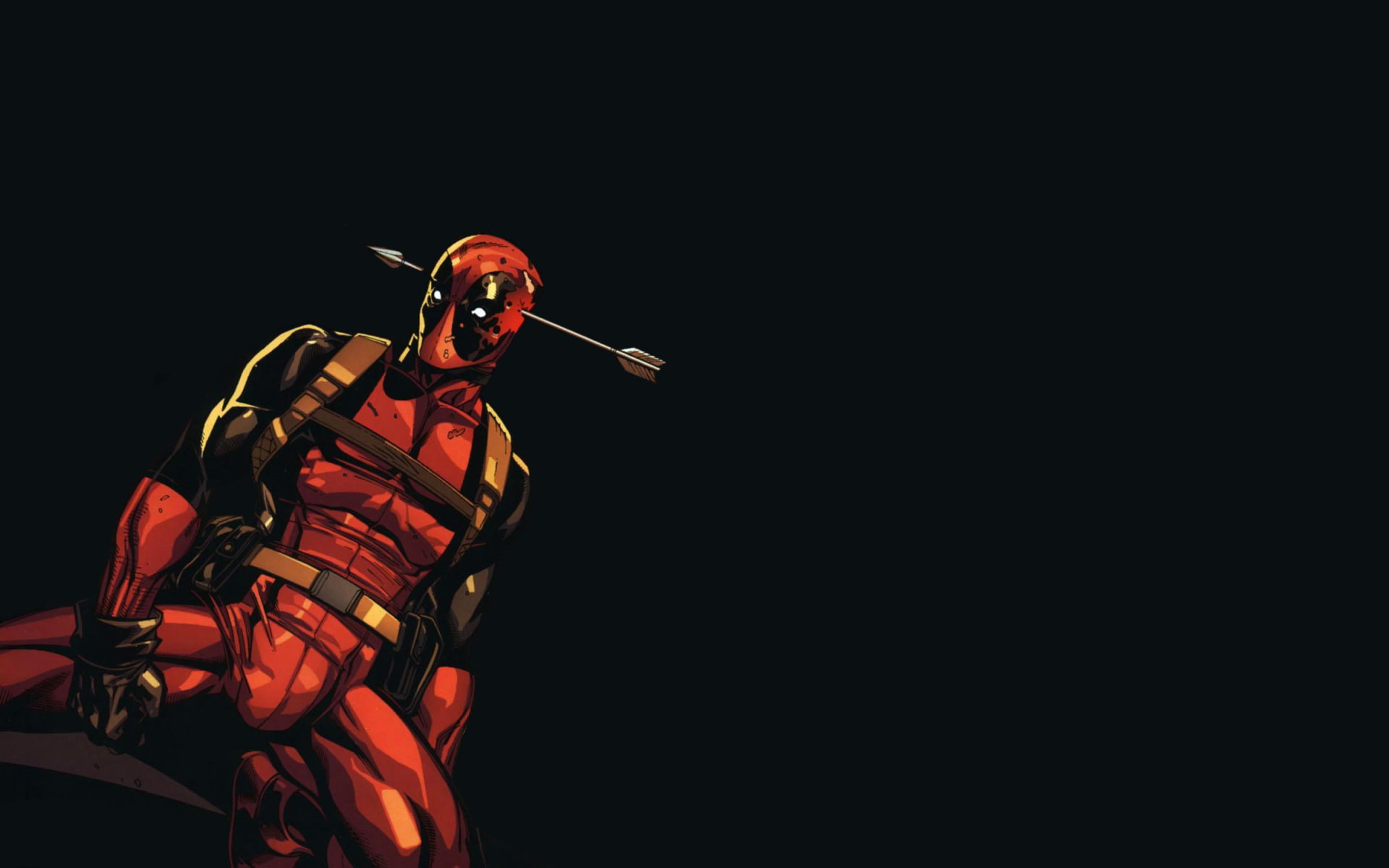 Merc with a Mouth, Deadpool, Comics, 1080P, HD Wallpaper