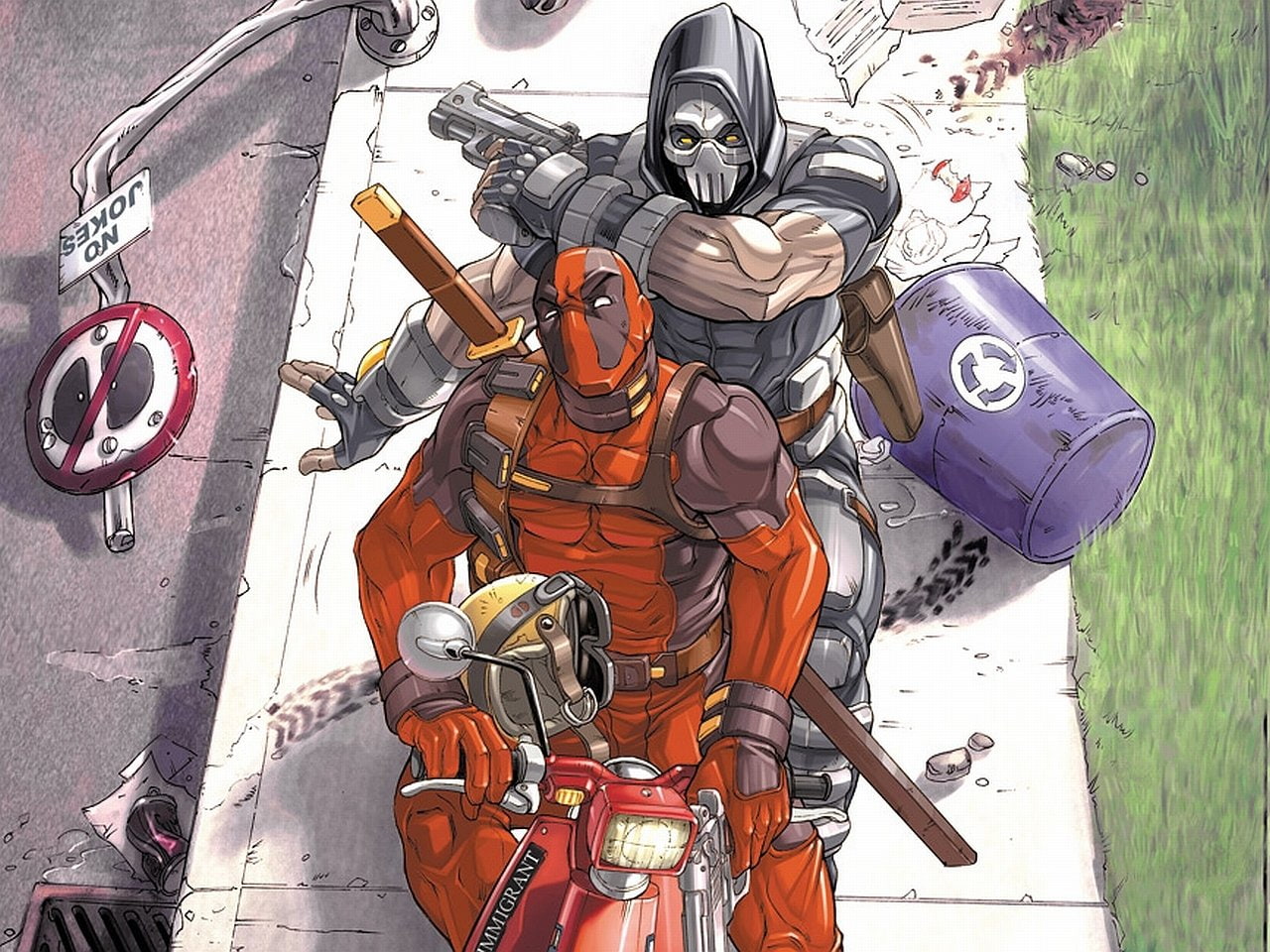 Deadpool, Merc with a Mouth, 720P, Comics, HD Wallpaper