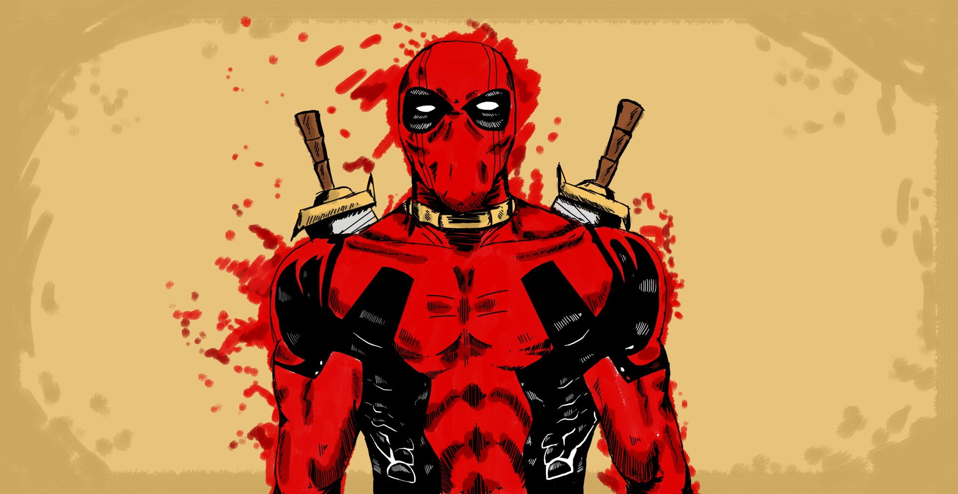 1080P, Comics, Deadpool, Merc with a Mouth, HD Wallpaper