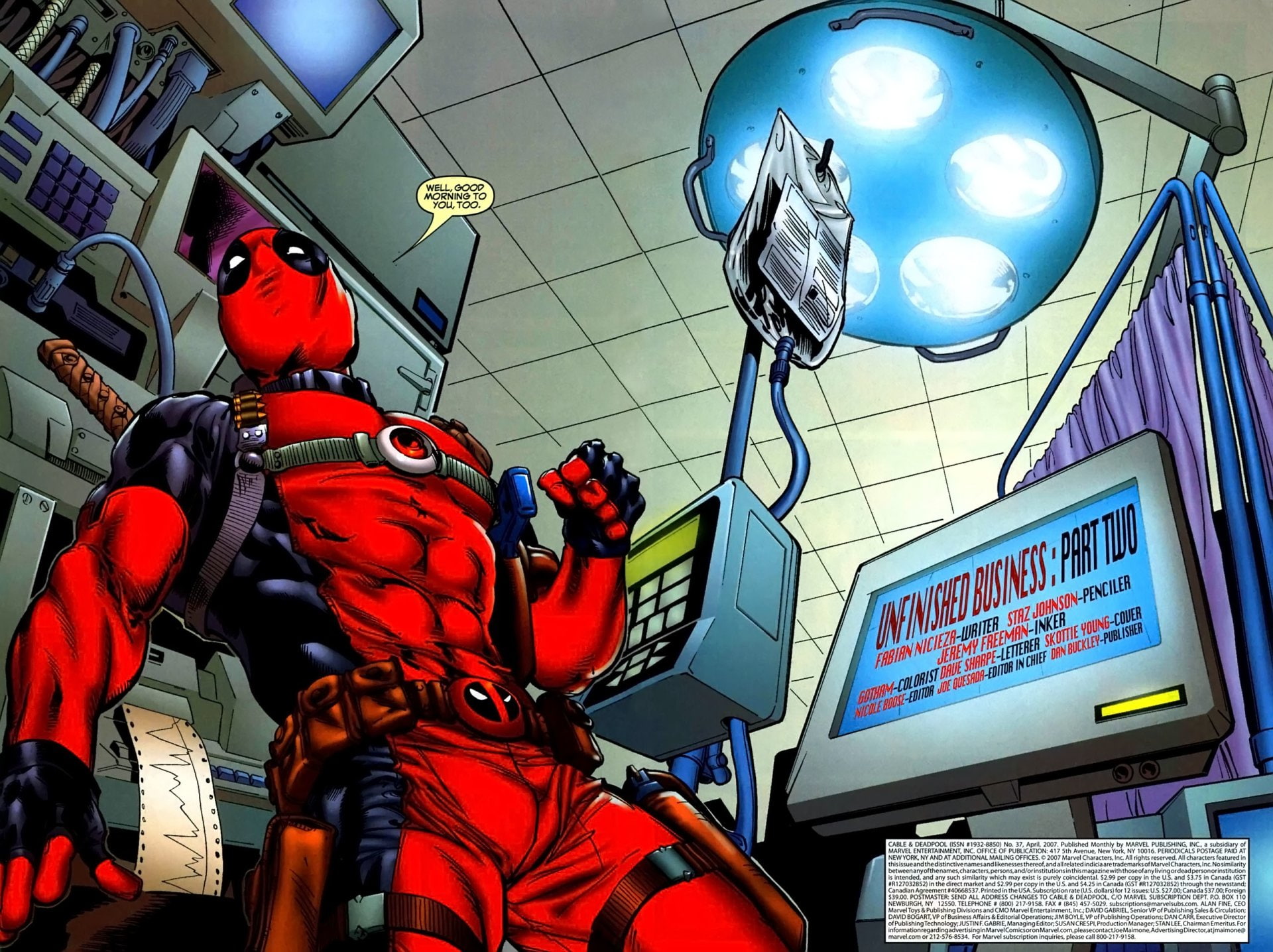 Comics, 1080P, Deadpool, Merc with a Mouth, HD Wallpaper