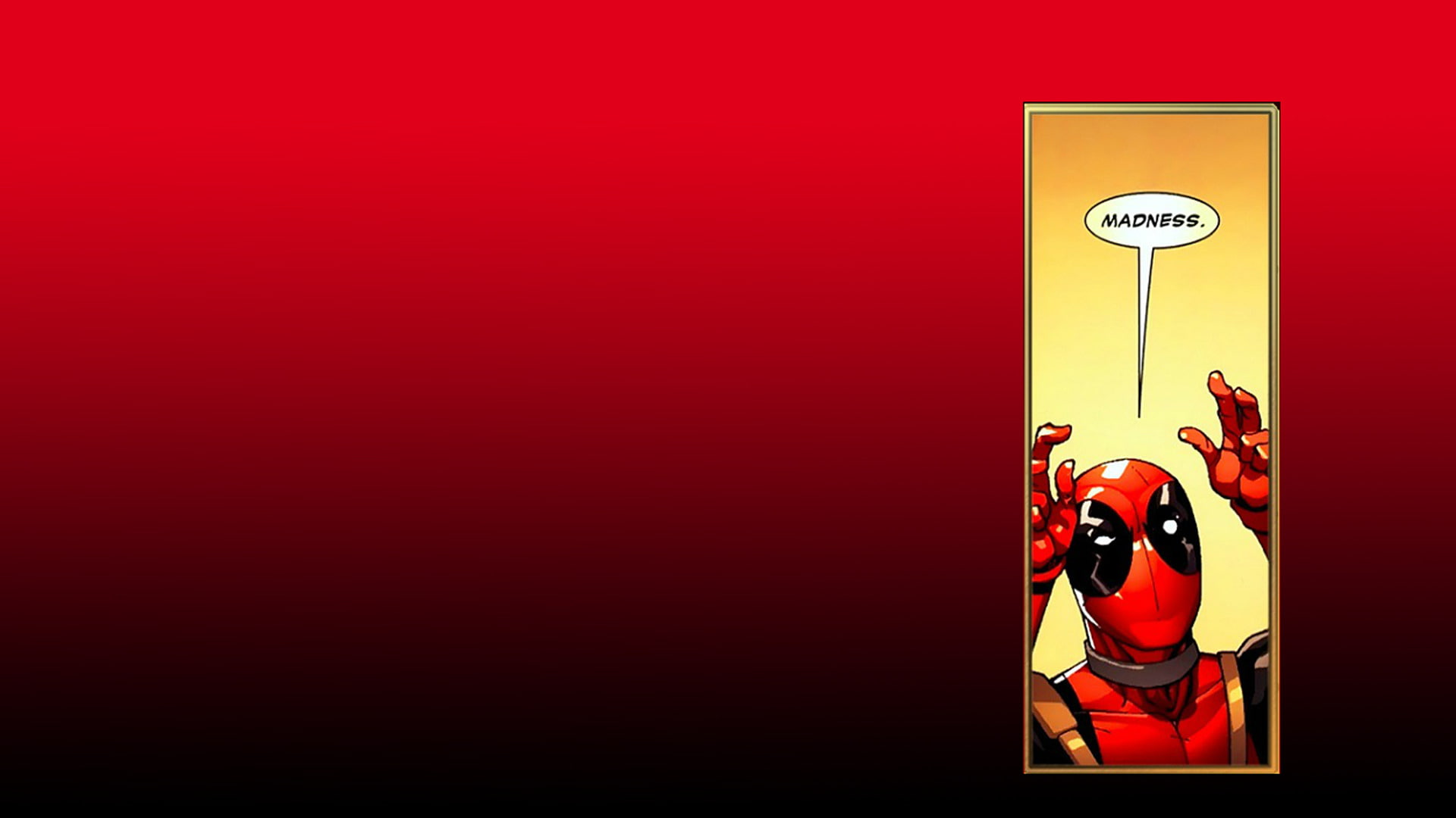 Comics, Merc with a Mouth, Deadpool, 1080P, HD Wallpaper