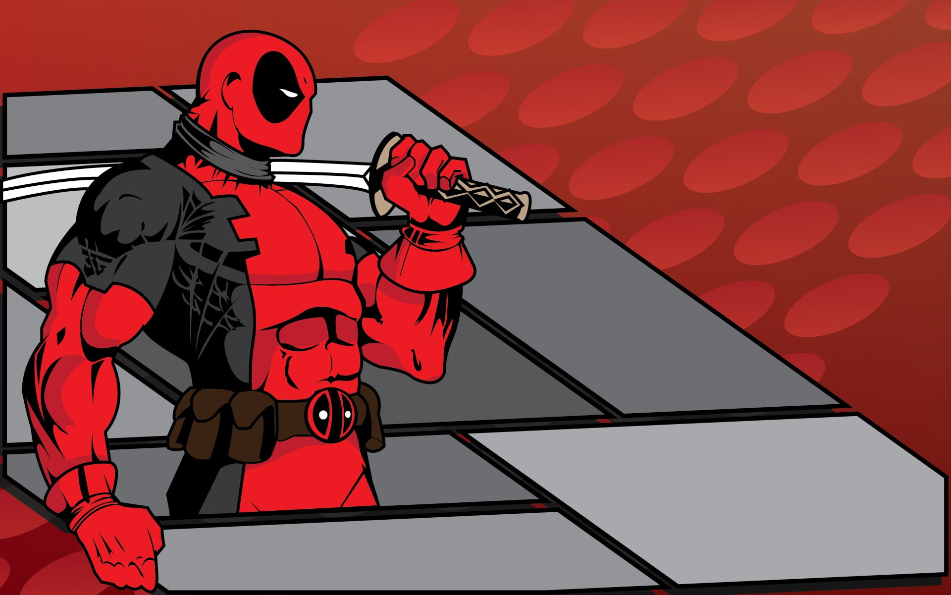 Comics, Deadpool, 1080P, Merc with a Mouth, HD Wallpaper