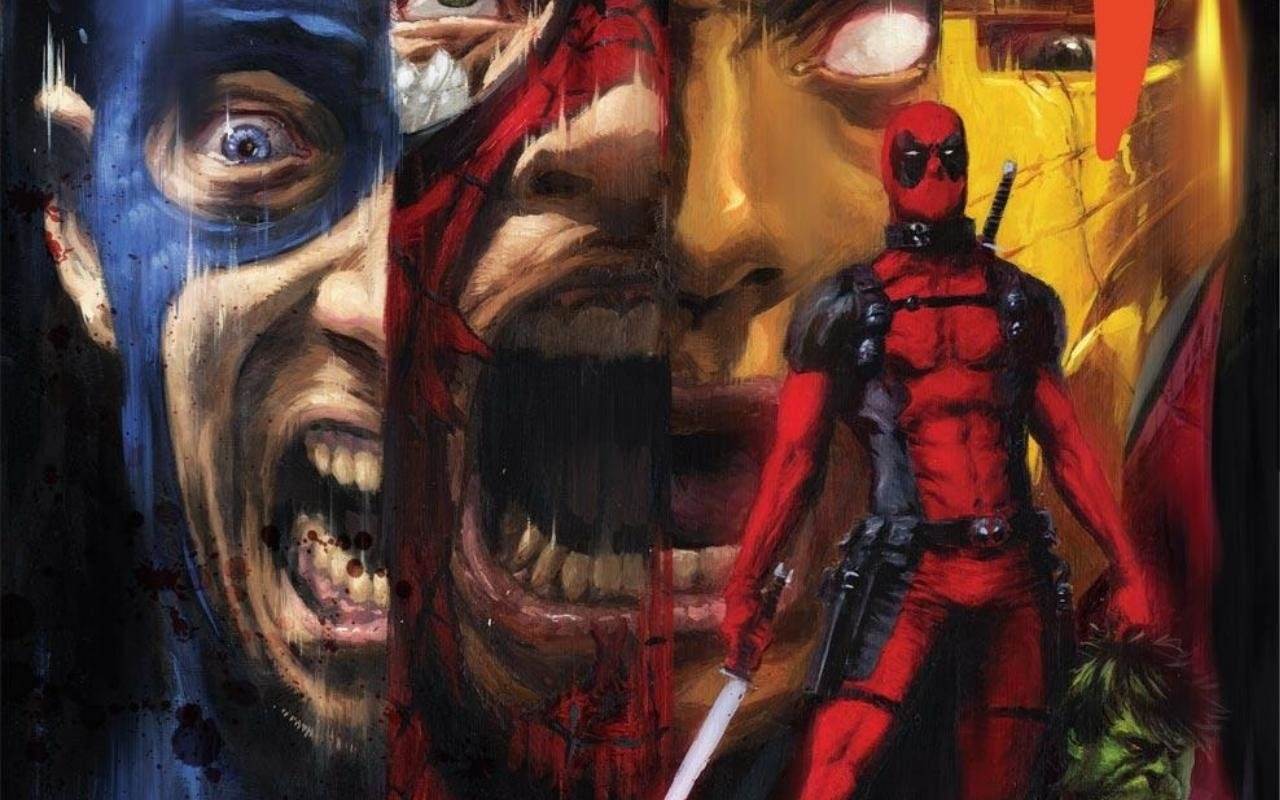 720P, Merc with a Mouth, Deadpool, Comics, HD Wallpaper