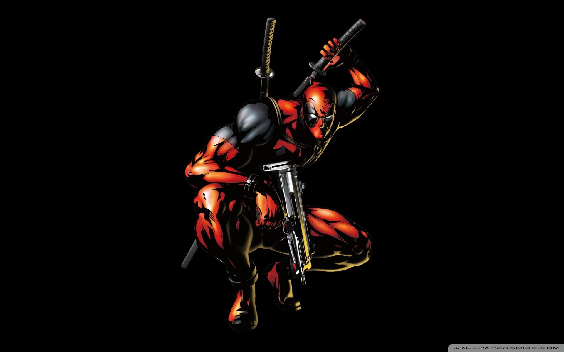 1080P, Comics, Merc with a Mouth, Deadpool, HD Wallpaper