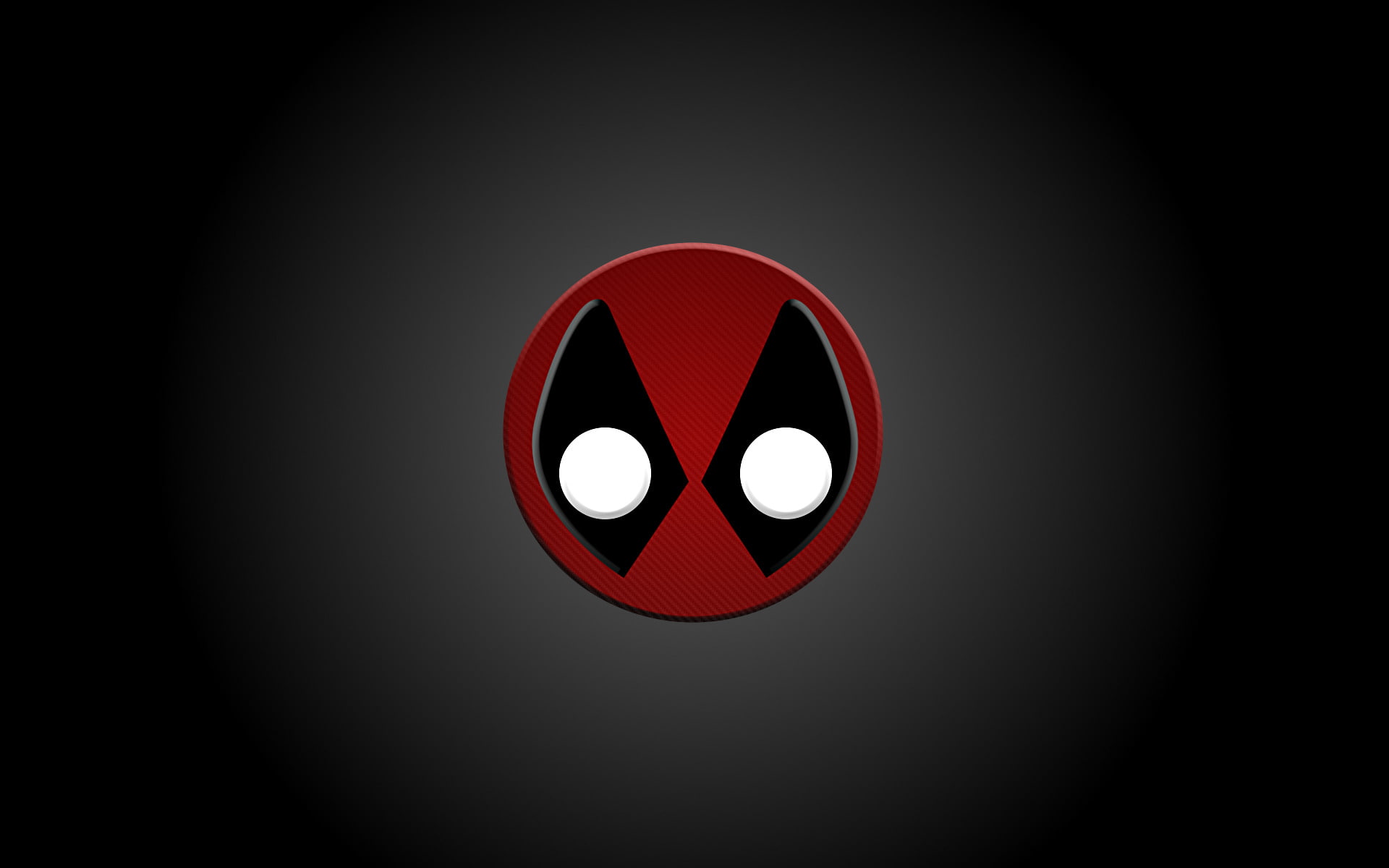 technology, illuminated, symbol, circle, Merc with a Mouth, glowing, security, no people, light - natural phenomenon, Comics, spotlight, Deadpool, shape, HD Wallpaper