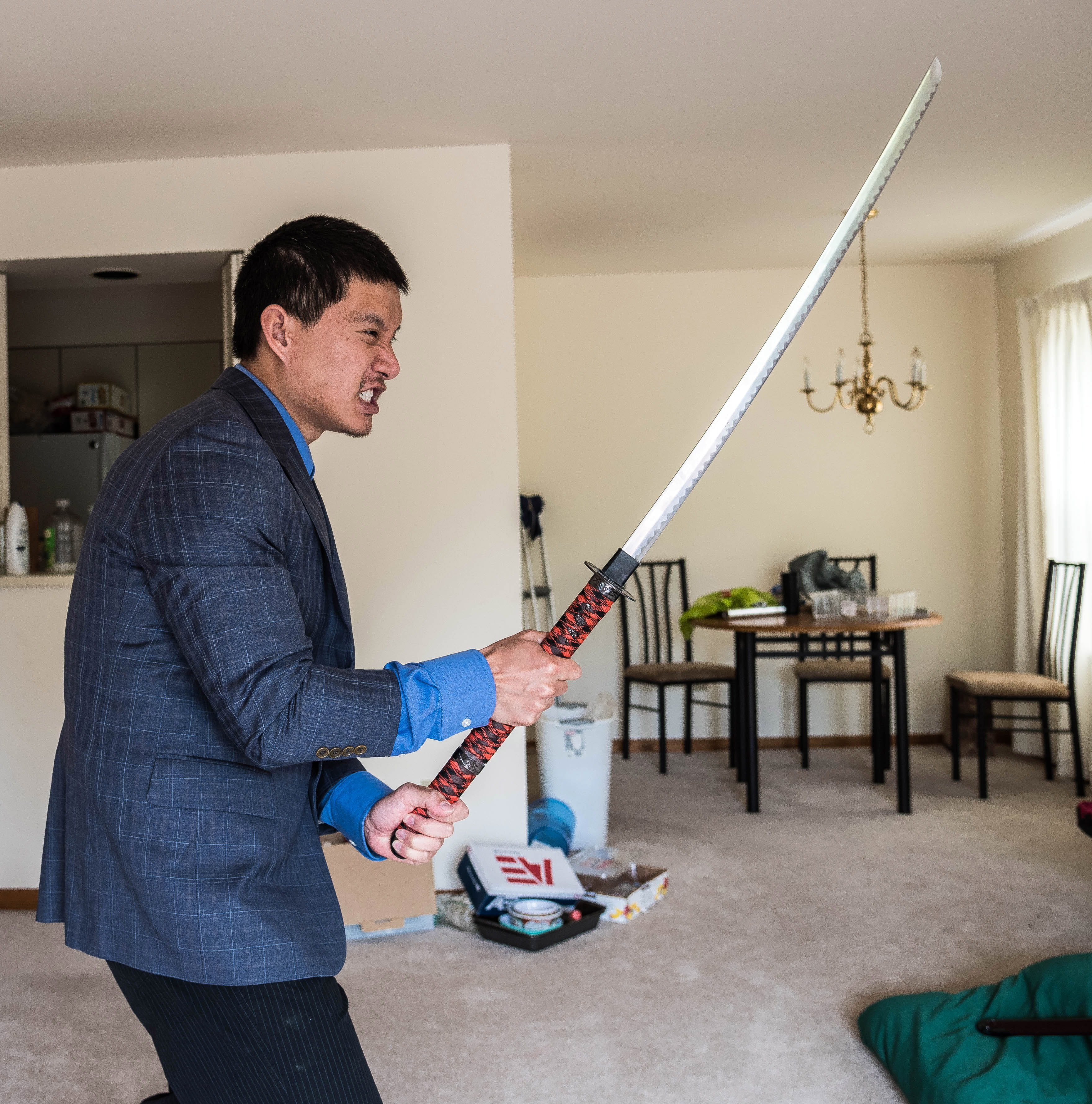 suit, Asian, side view, man, furniture, photo, house, slay, casual clothing, adults only, public domain, males, 2K, caucasian Ethnicity, samurai, enemy, Phone HD Wallpaper