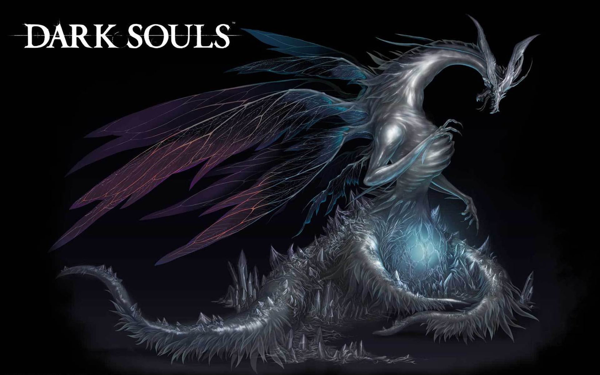 characters, 1080P, souls, dark, action, arms, fantasy, dragon, HD Wallpaper