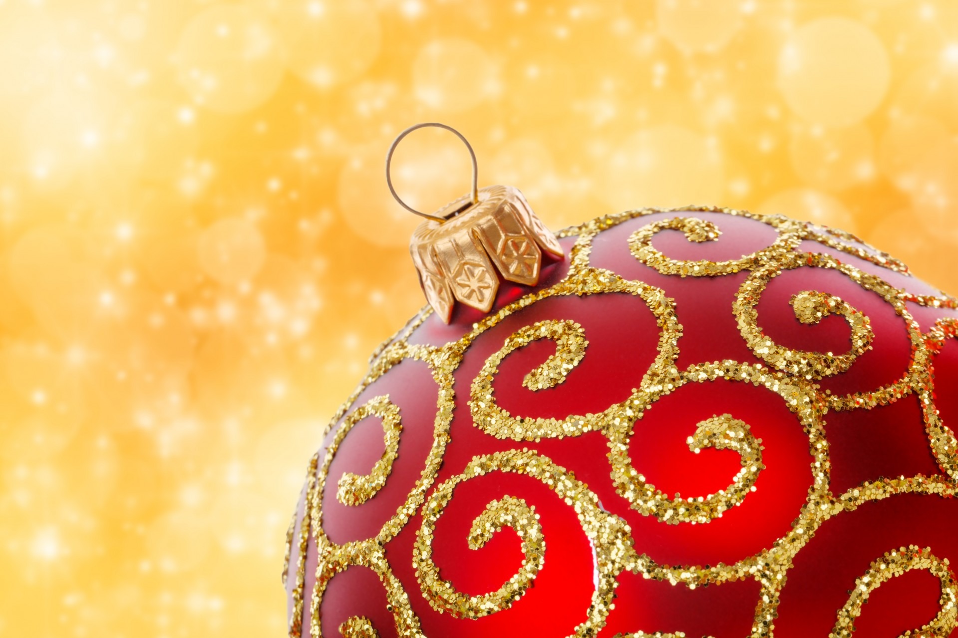 bauble, season, glitter, christmas ball, pattern, red, christmas Ornament, christmas, no people, christmas bauble, indoors, ornament, holiday, december, HD Wallpaper