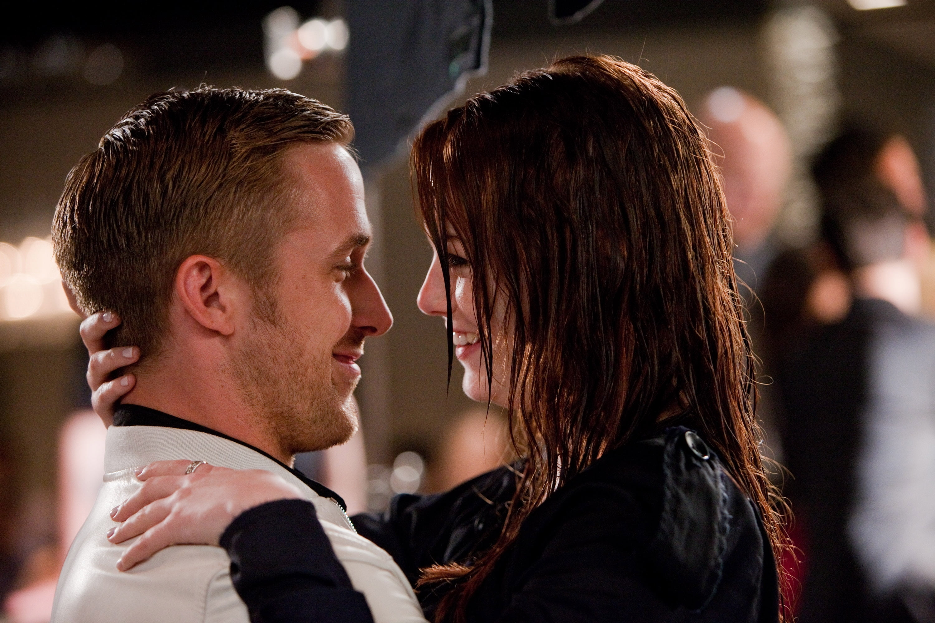 love, actors, lifestyles, casual Clothing, males, men, women, businessman, ryan gosling, cheerful, top, two people, happiness, young Adult, headshot, positive emotion, HD Wallpaper
