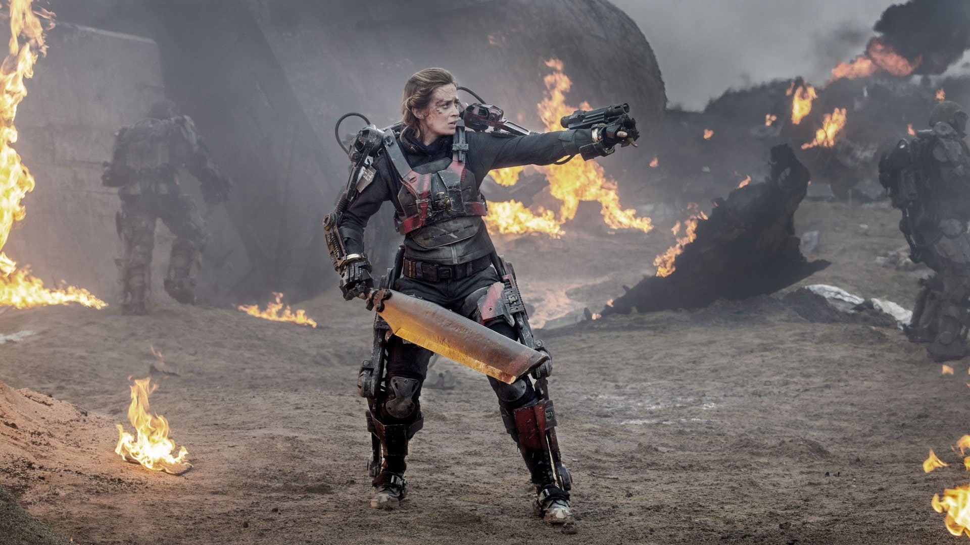 1080P, Edge Of Tomorrow, Movie, Emily Blunt, HD Wallpaper