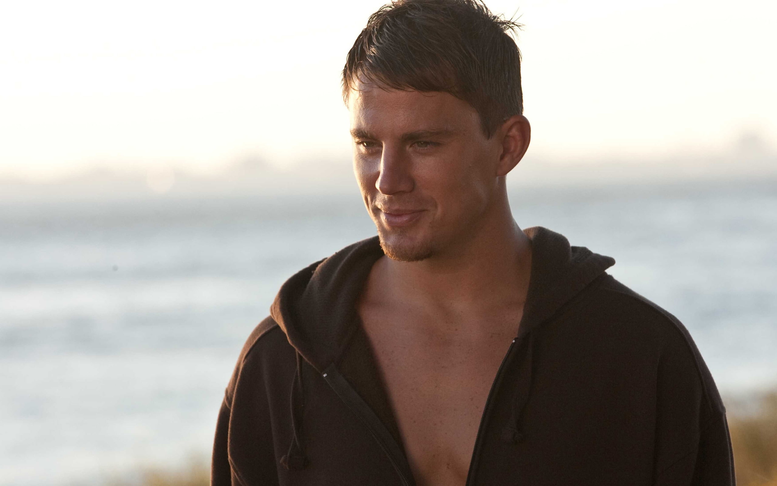 john, chaning, black, dear, zip, jacket, s, men, tatum, 2K, HD Wallpaper