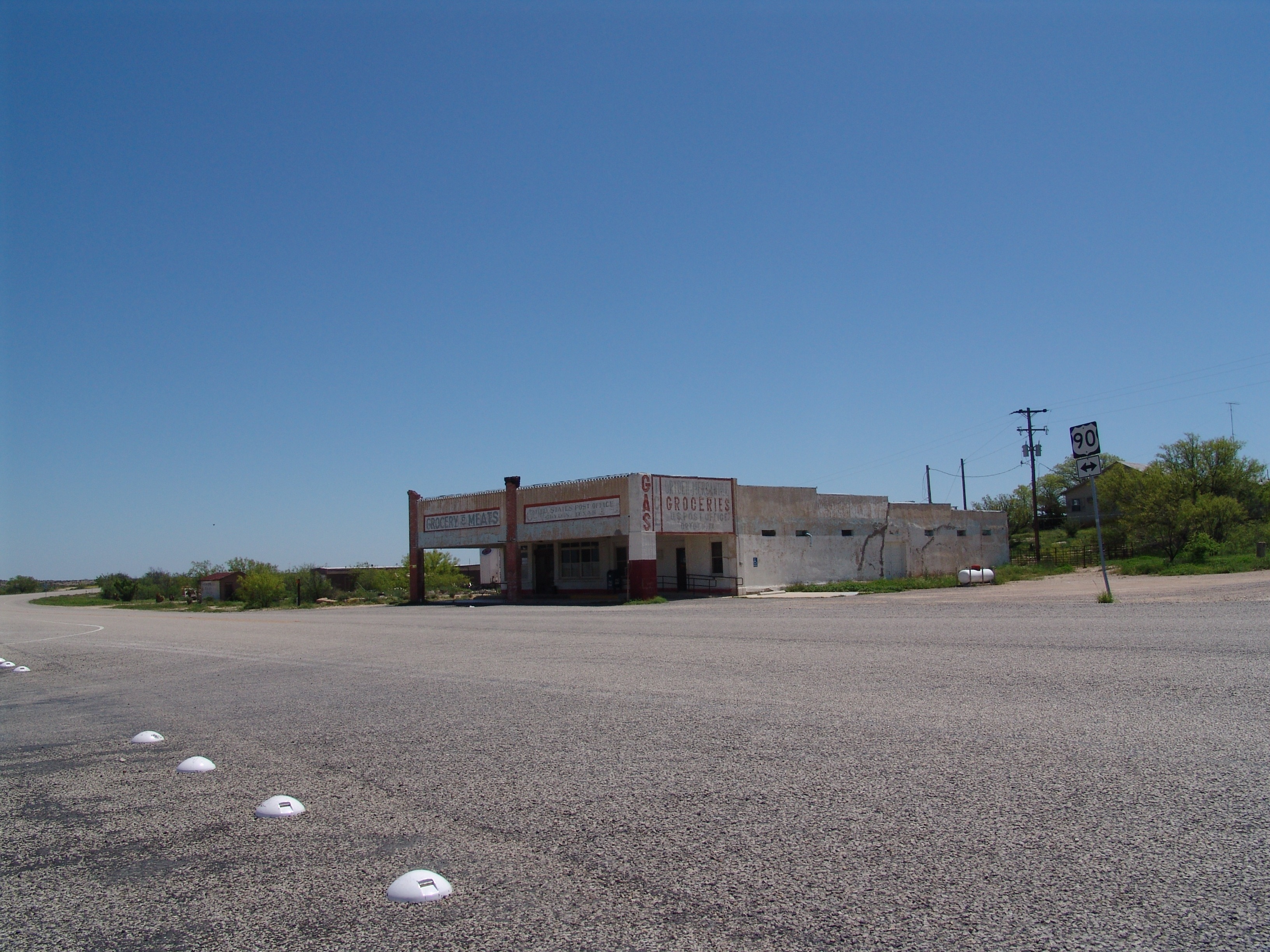 petrol stations, copy space, usa, dryden, outdoors, building exterior, street, nature, asphalt, road, route 66, day, built structure, sky, antique, building, HD Wallpaper