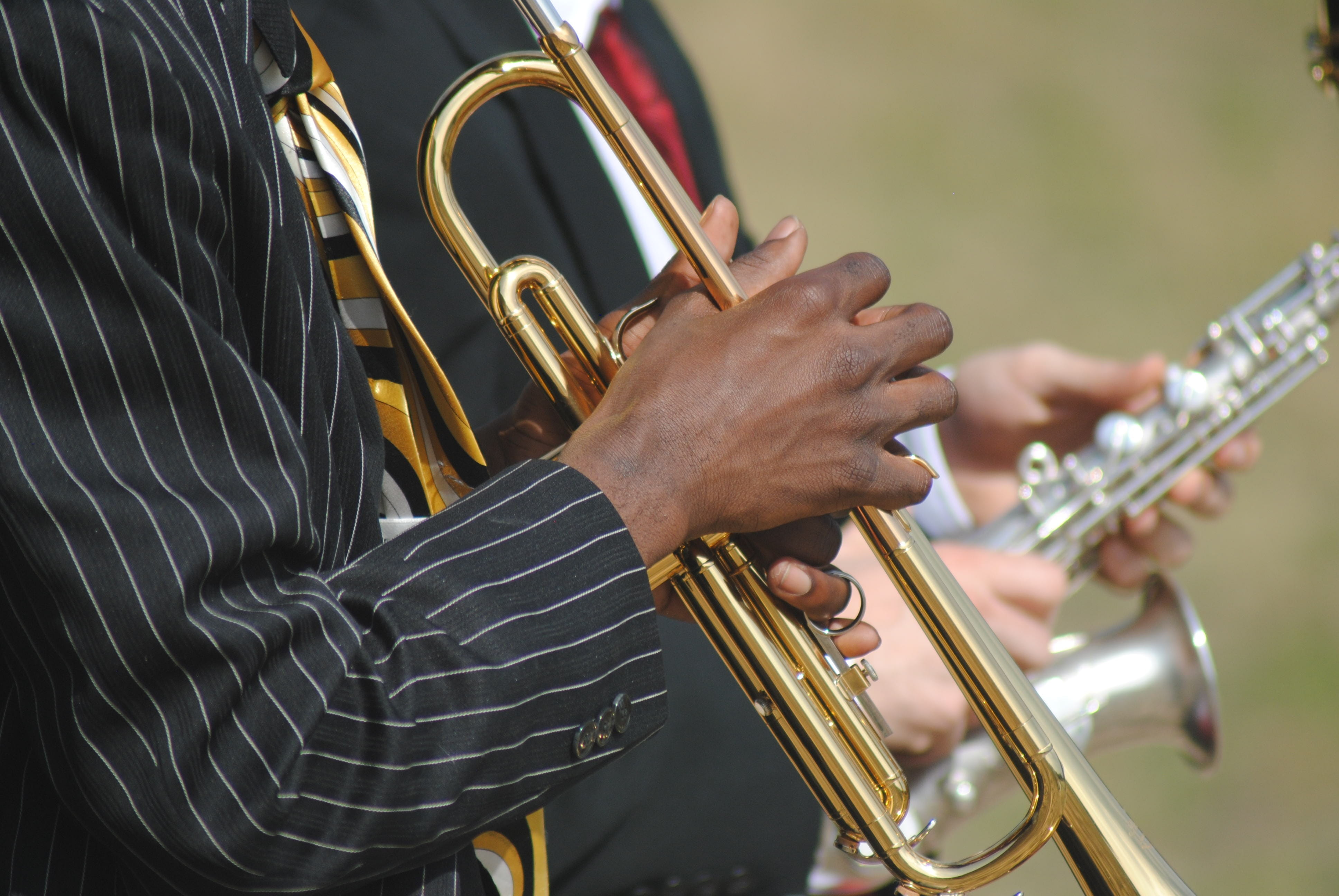 musical Band, blues, play, color Image, brass Band, artist, musical, wind Instrument, style, trombone, classical Music, musical Instrument, human body part, HD Wallpaper